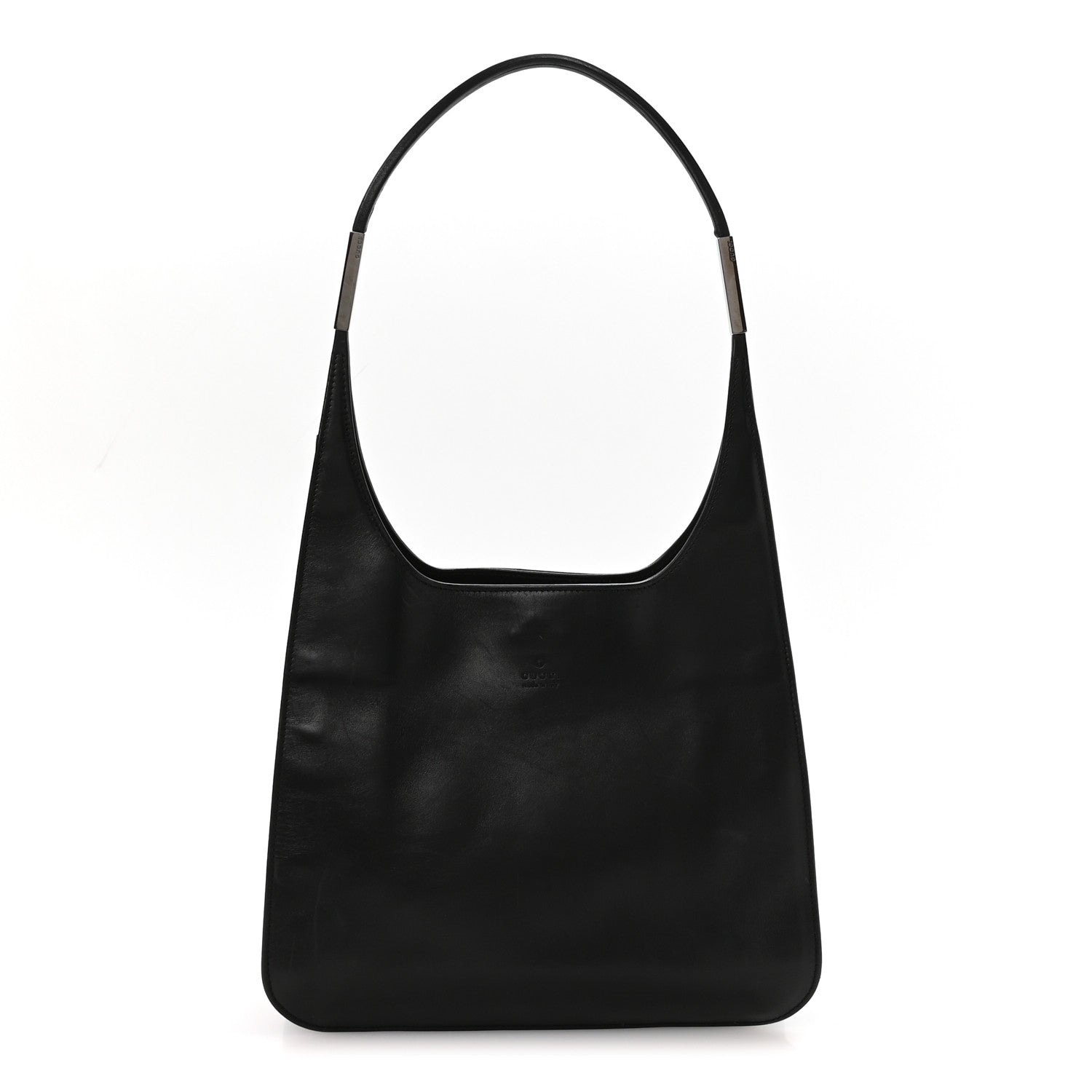 Calfskin Hobo Bag Black