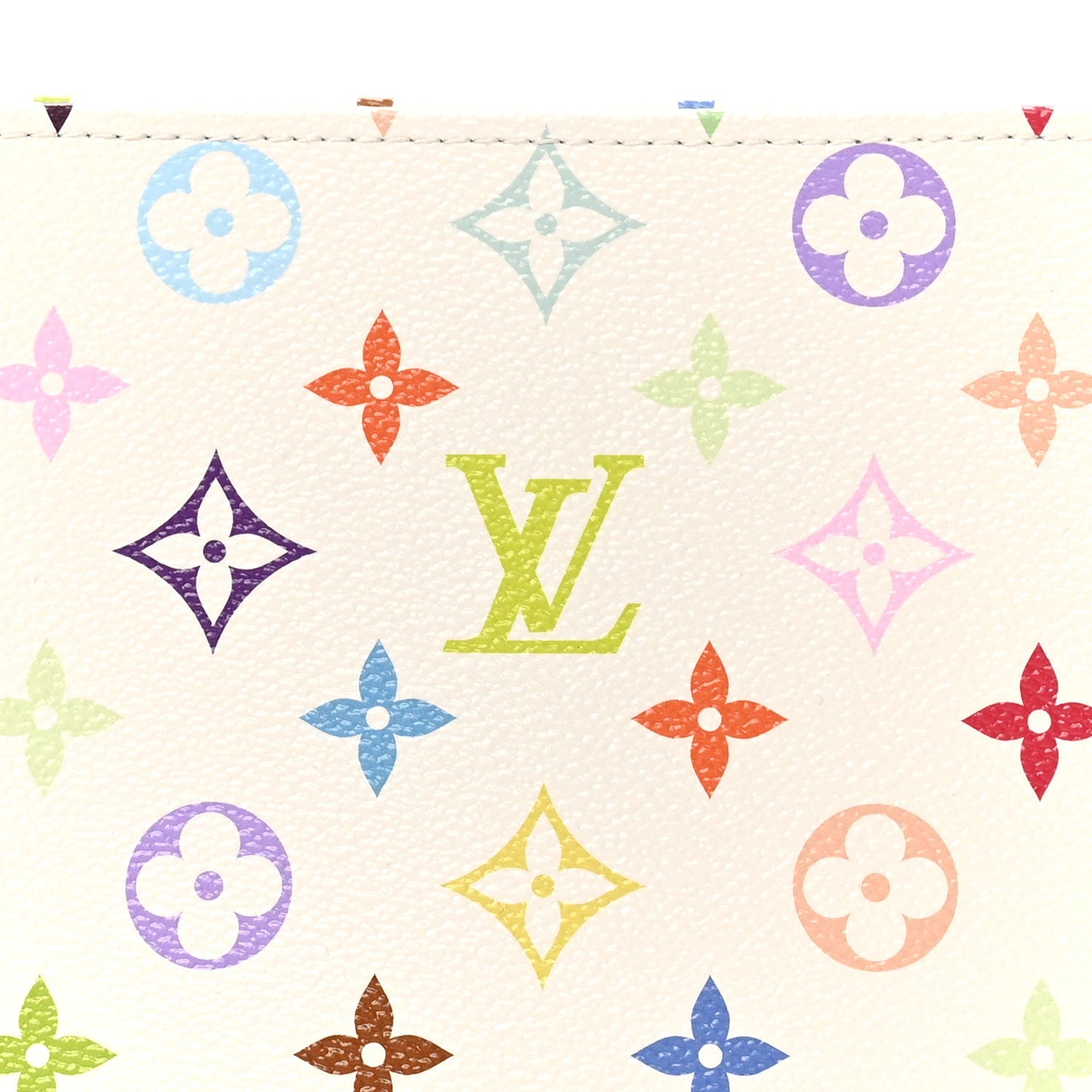 LV X TM Monogram Multicolor Toiletry Pouch 19 White