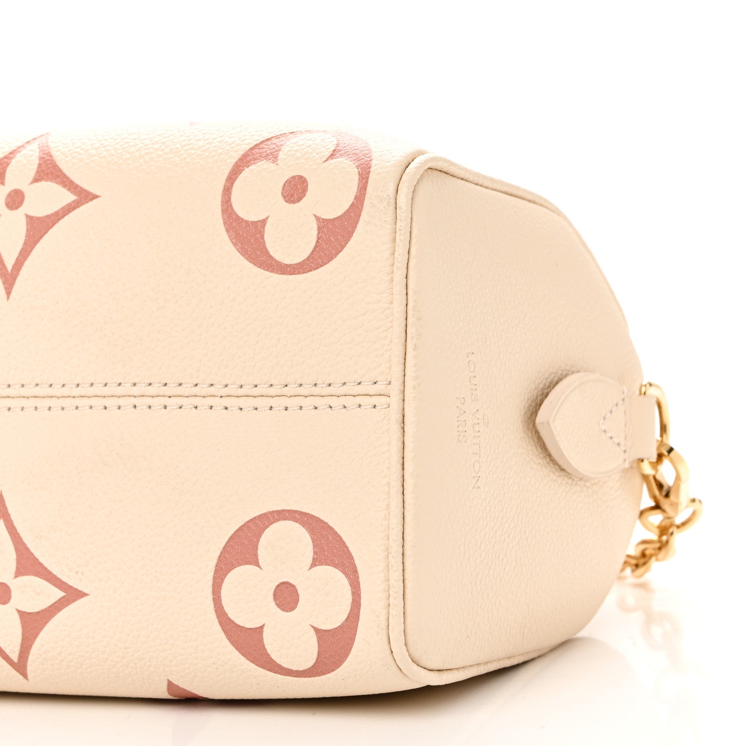 Empreinte Monogram Giant Speedy Bandouliere 20 Creme Rose Trianon