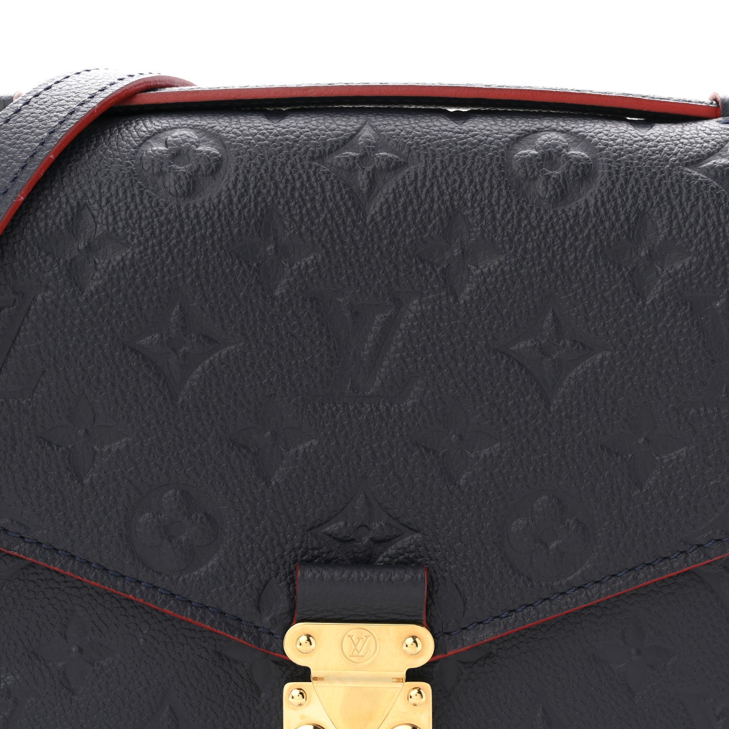 Empreinte Pochette Metis Marine Rouge