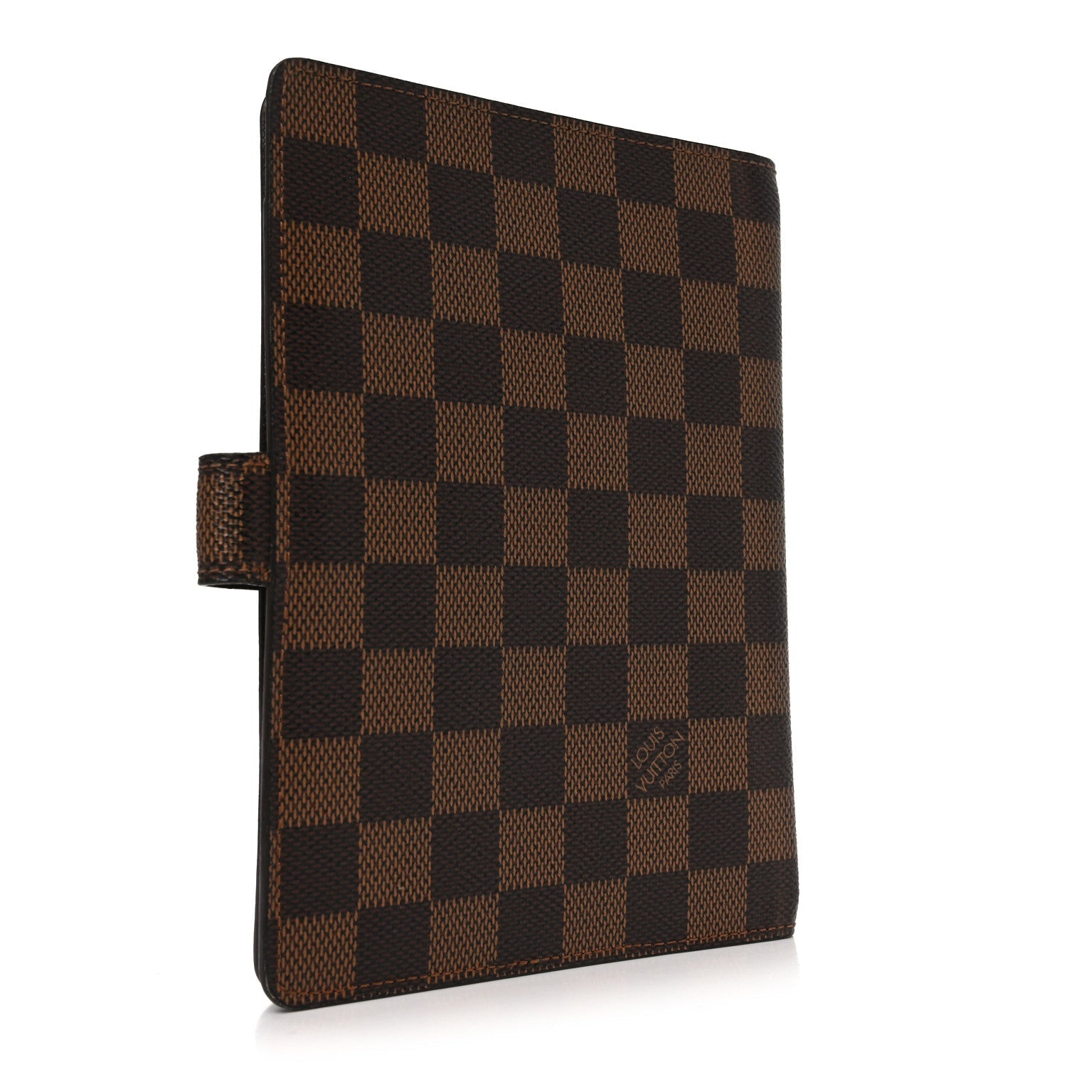 Damier Ebene Medium Ring Agenda Cover