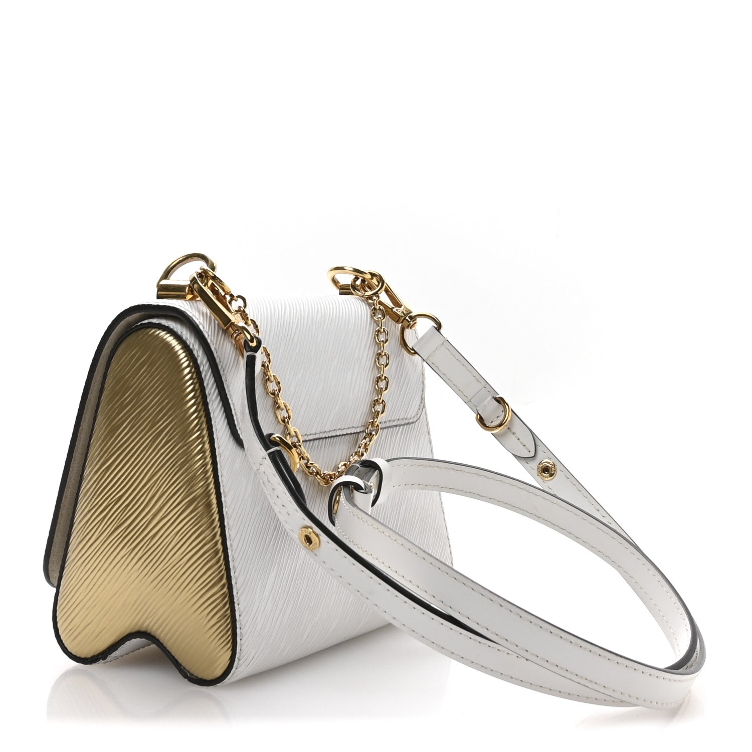 Epi Twist PM and Twisty White Gold