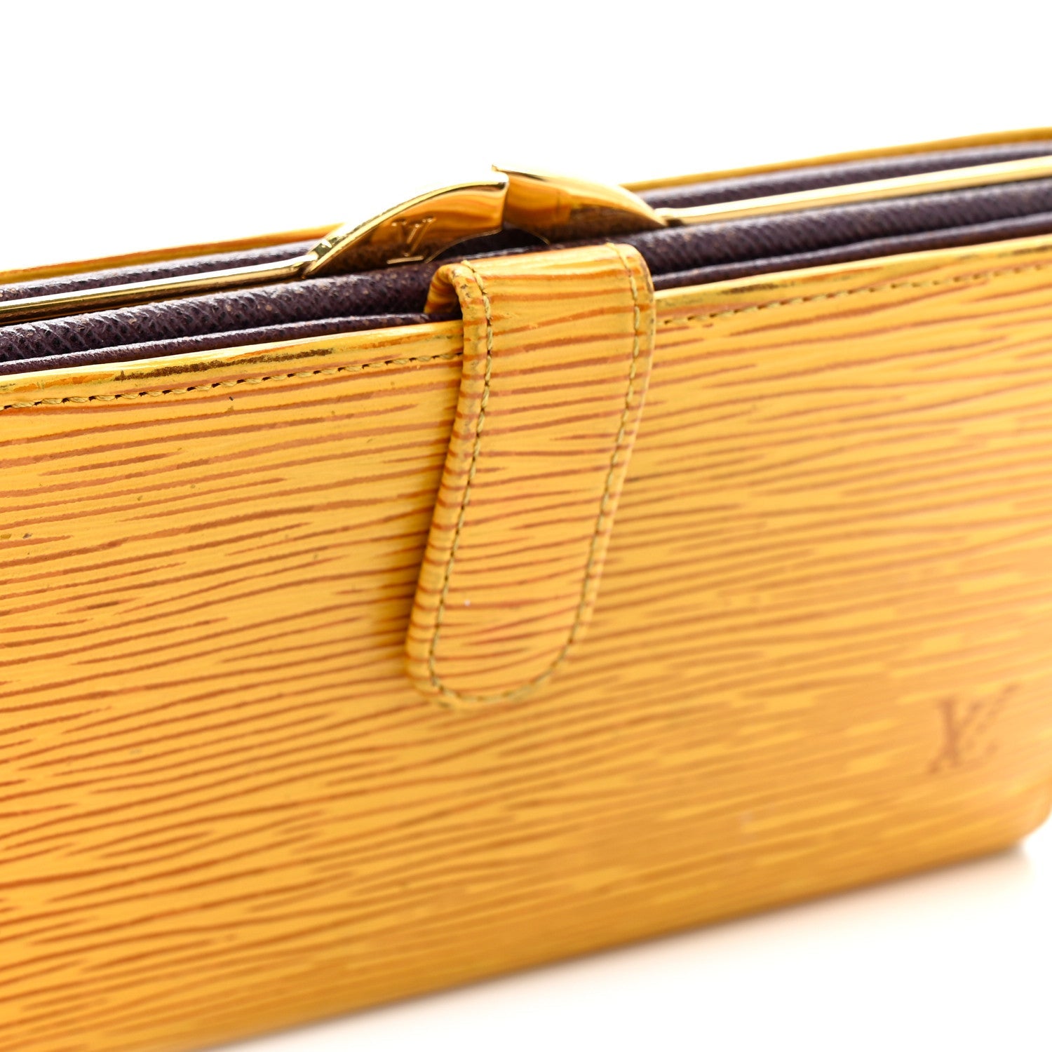 Epi Continental French Purse Wallet Tassil