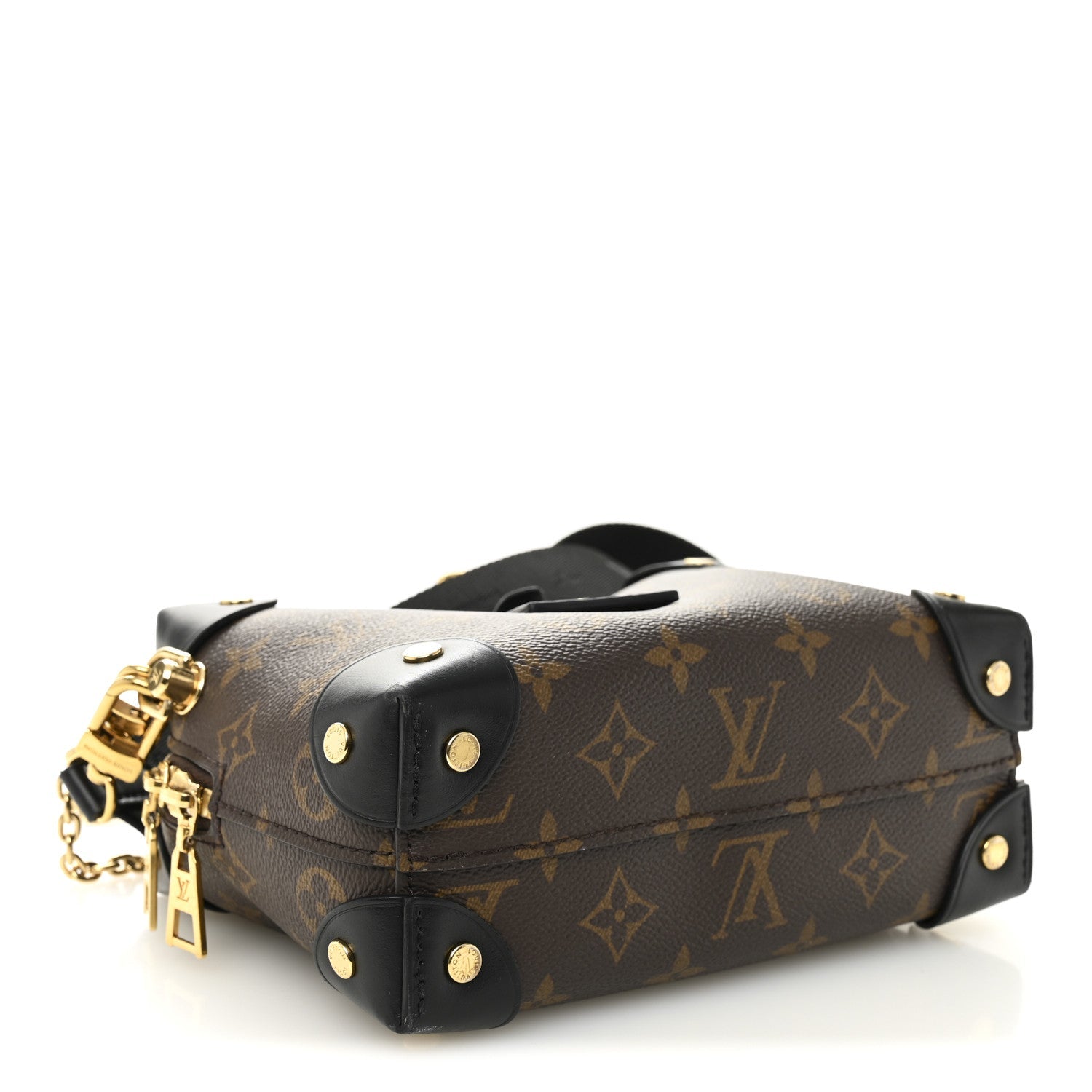 Monogram Petite Malle Souple Black