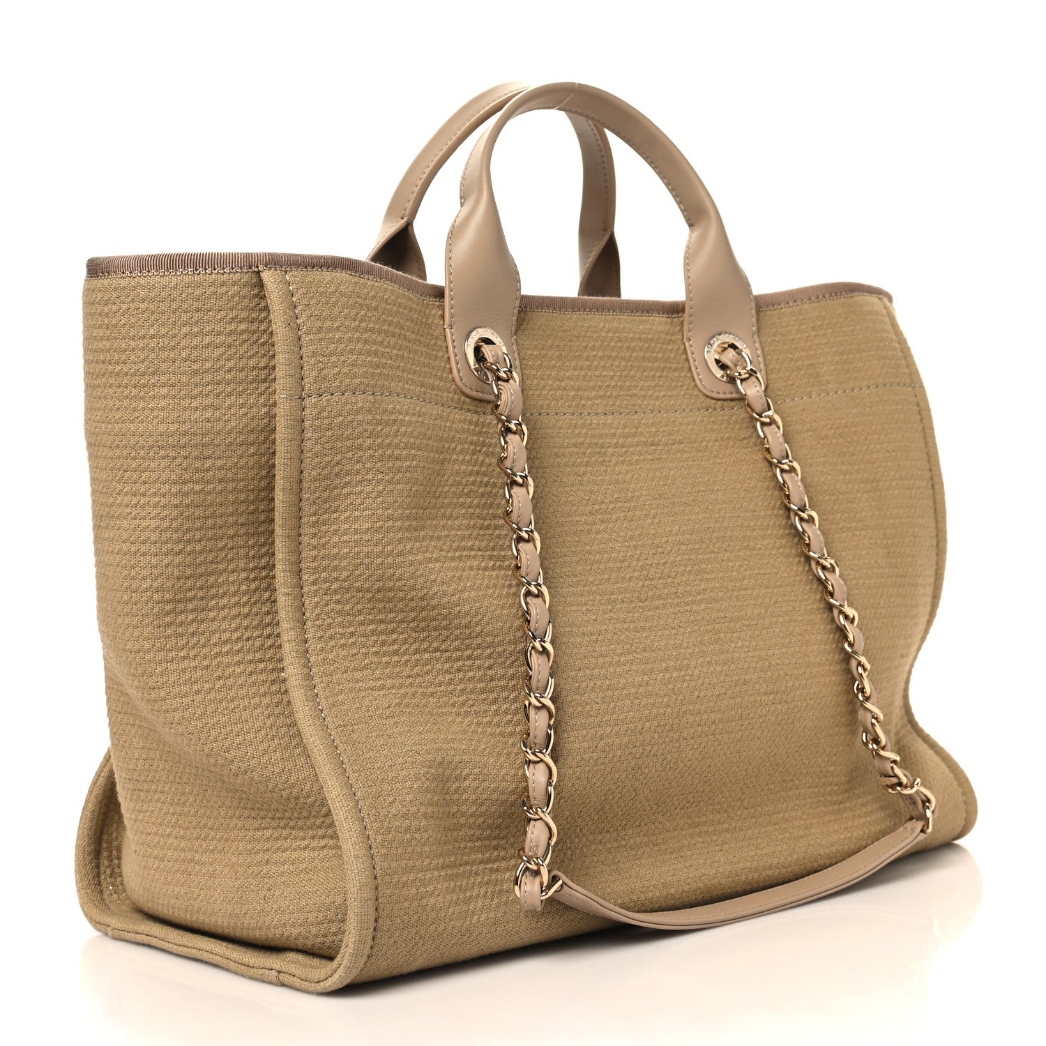 Mixed Fibers Medium Deauville Beige