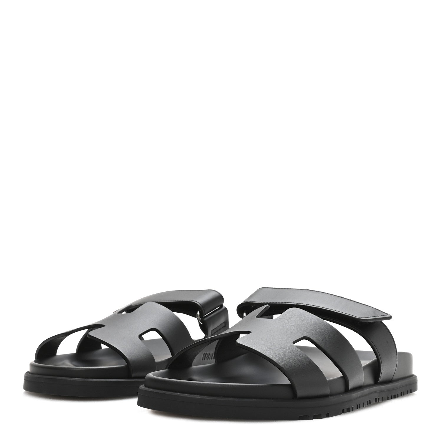 Calfskin Womens Chypre Sandals 40 Black