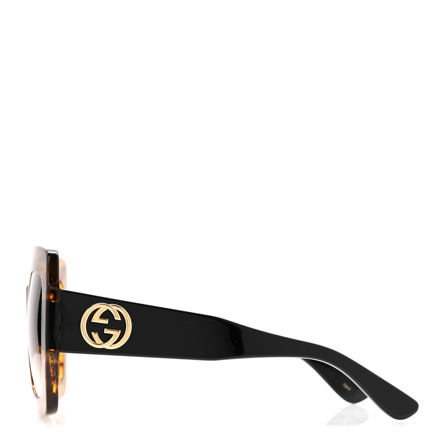 Square Frame GG0178S Sunglasses Havana