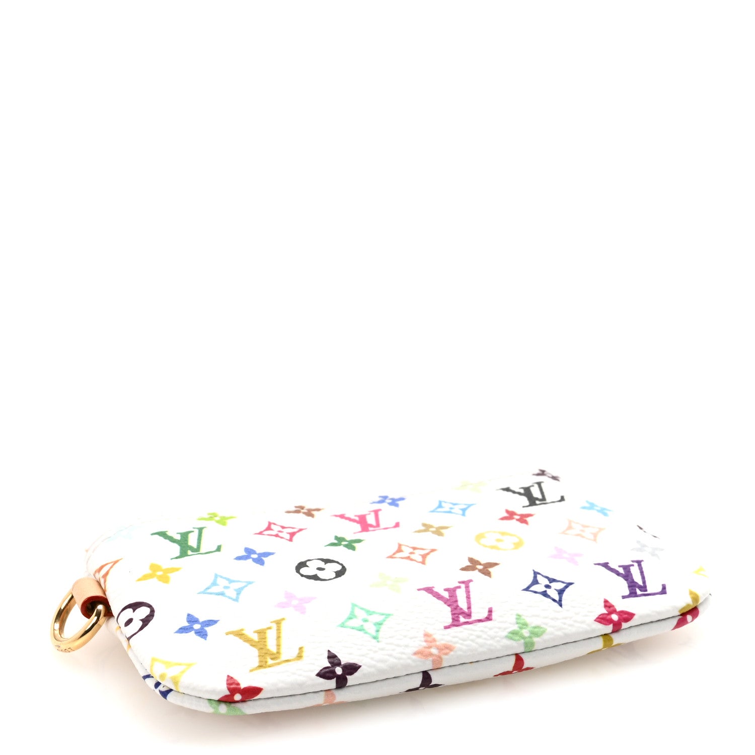 LV X TM Monogram Multicolor Phone Holder White