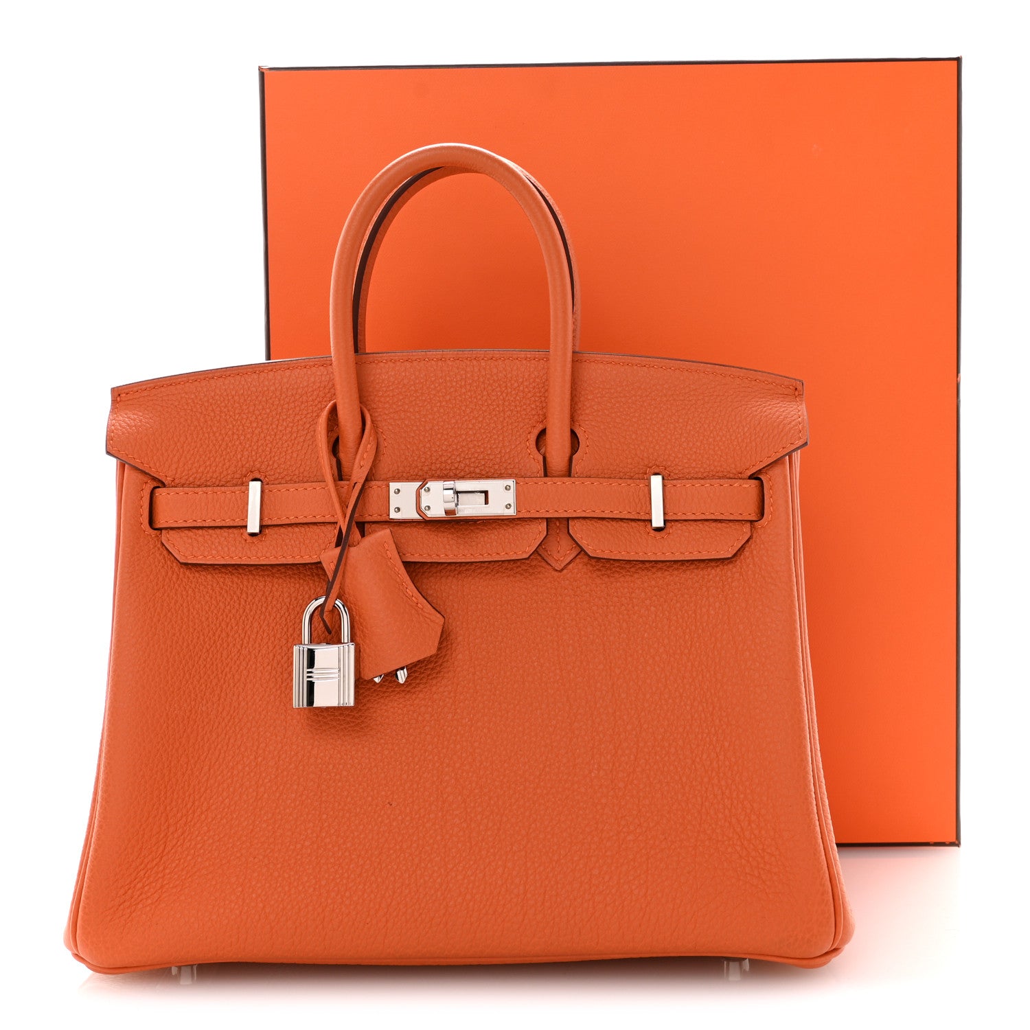 Togo Birkin 25 Orange