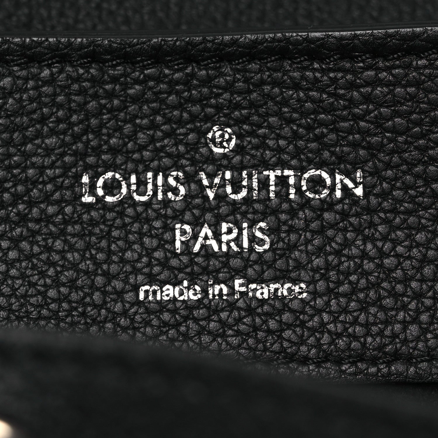 Calfskin Lockme Backpack Black