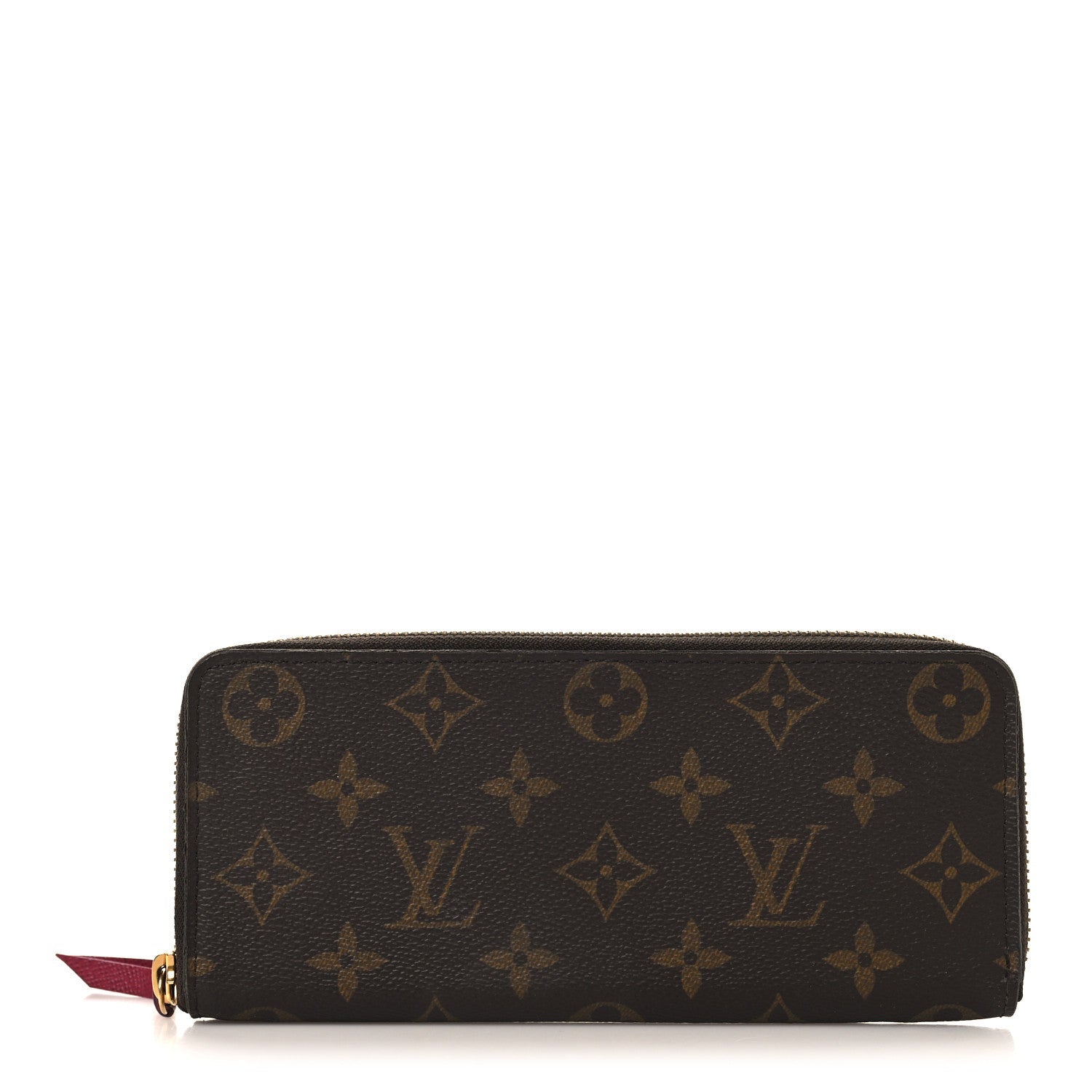 Monogram Clemence Wallet Fuchsia