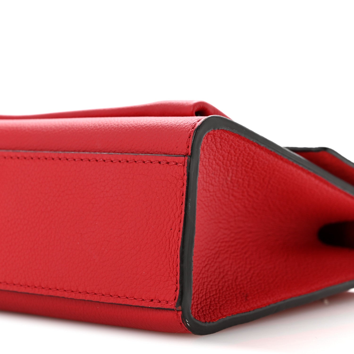 Soft Calfskin Mylockme Chain Bag BB Rubis
