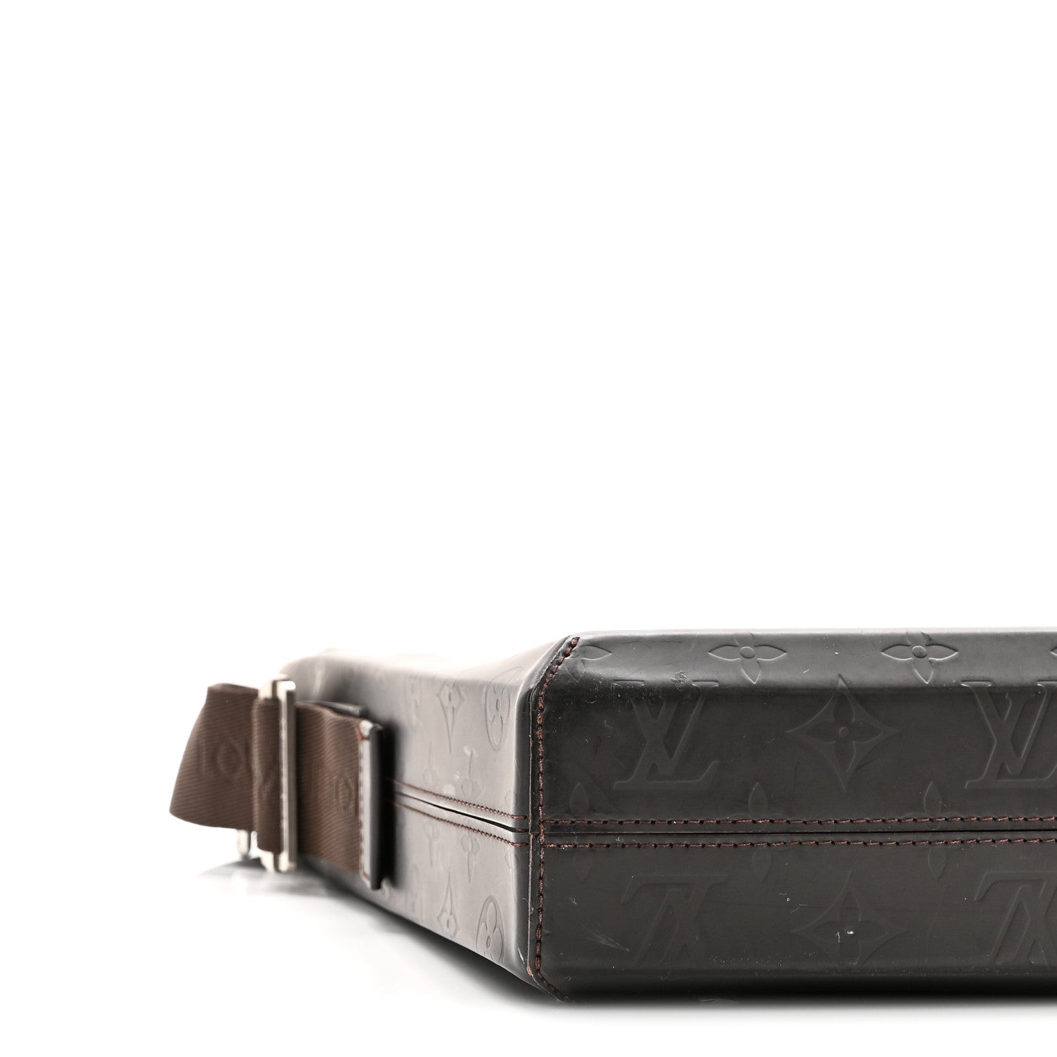 Monogram Glace Steve Messenger Bag Cafe