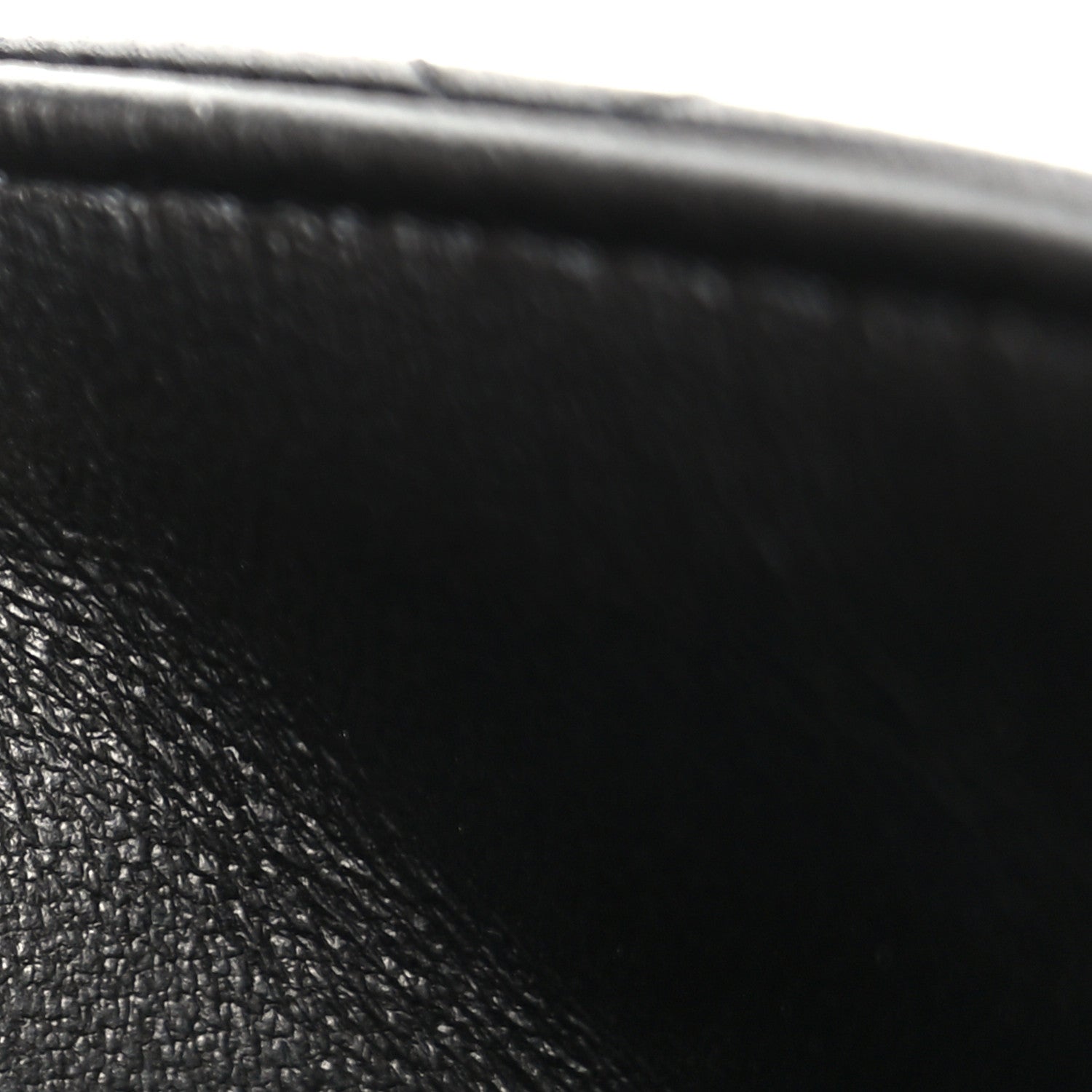 Lambskin Quilted Mini Square Flap Black