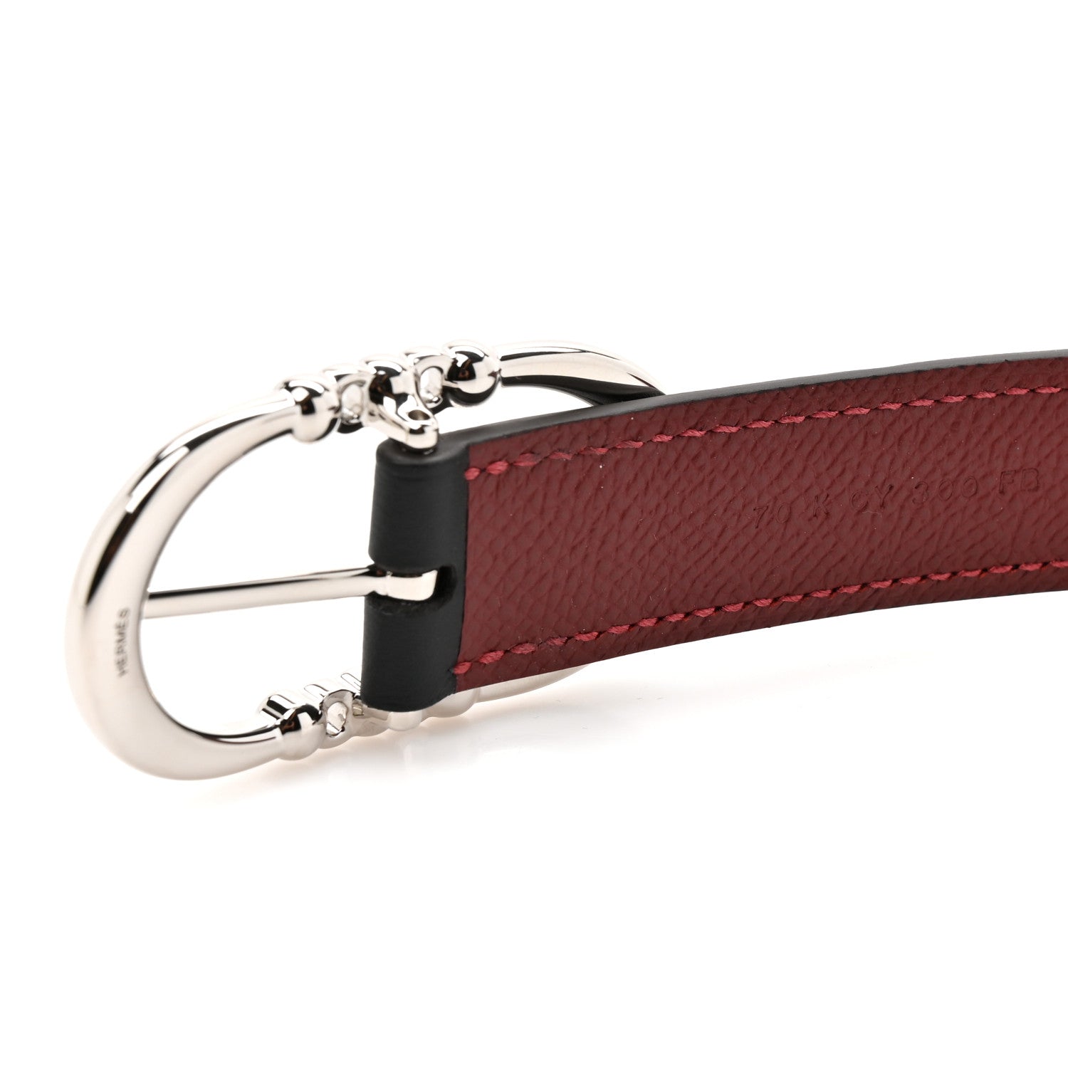 Swift Epsom 24mm Mors More Belt 70 28 Black Rouge H