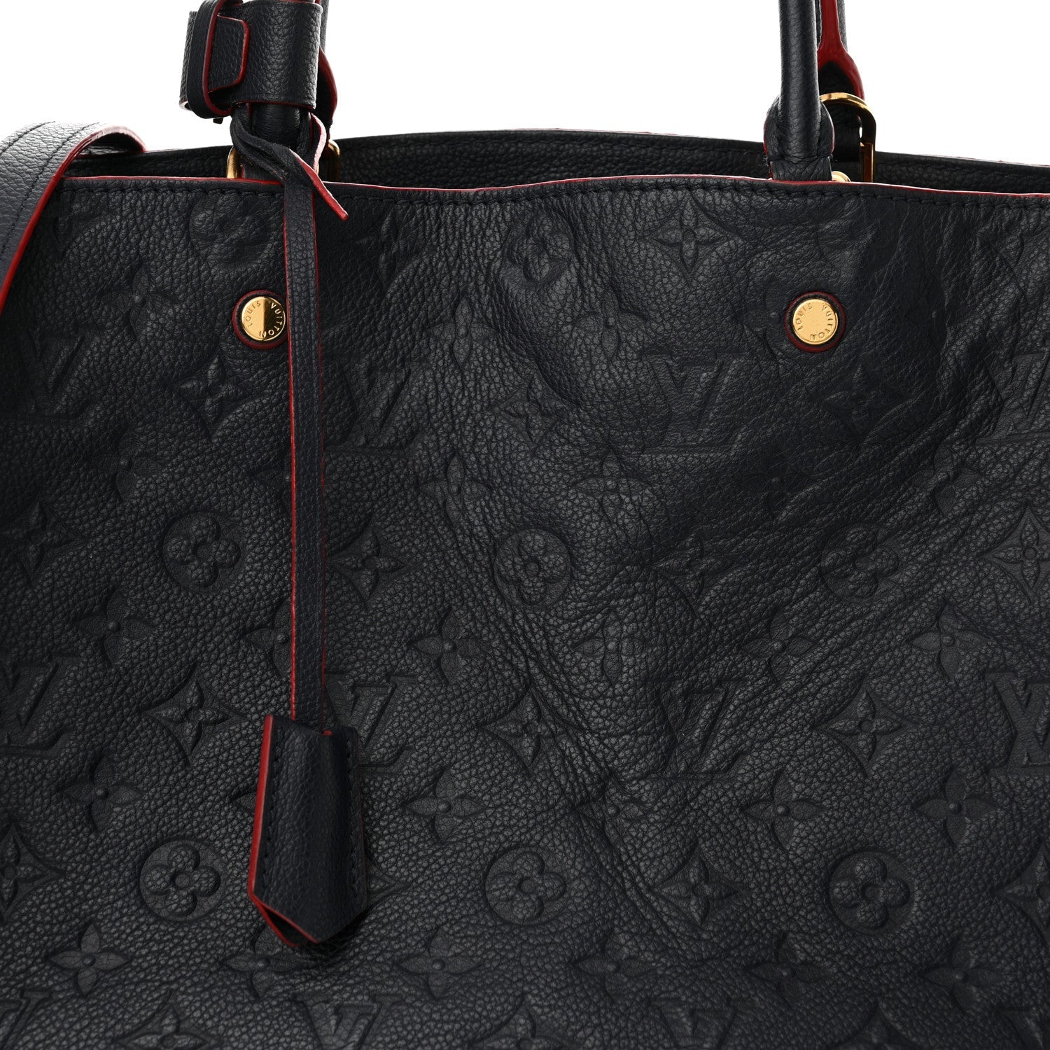 Empreinte Montaigne GM Marine Rouge