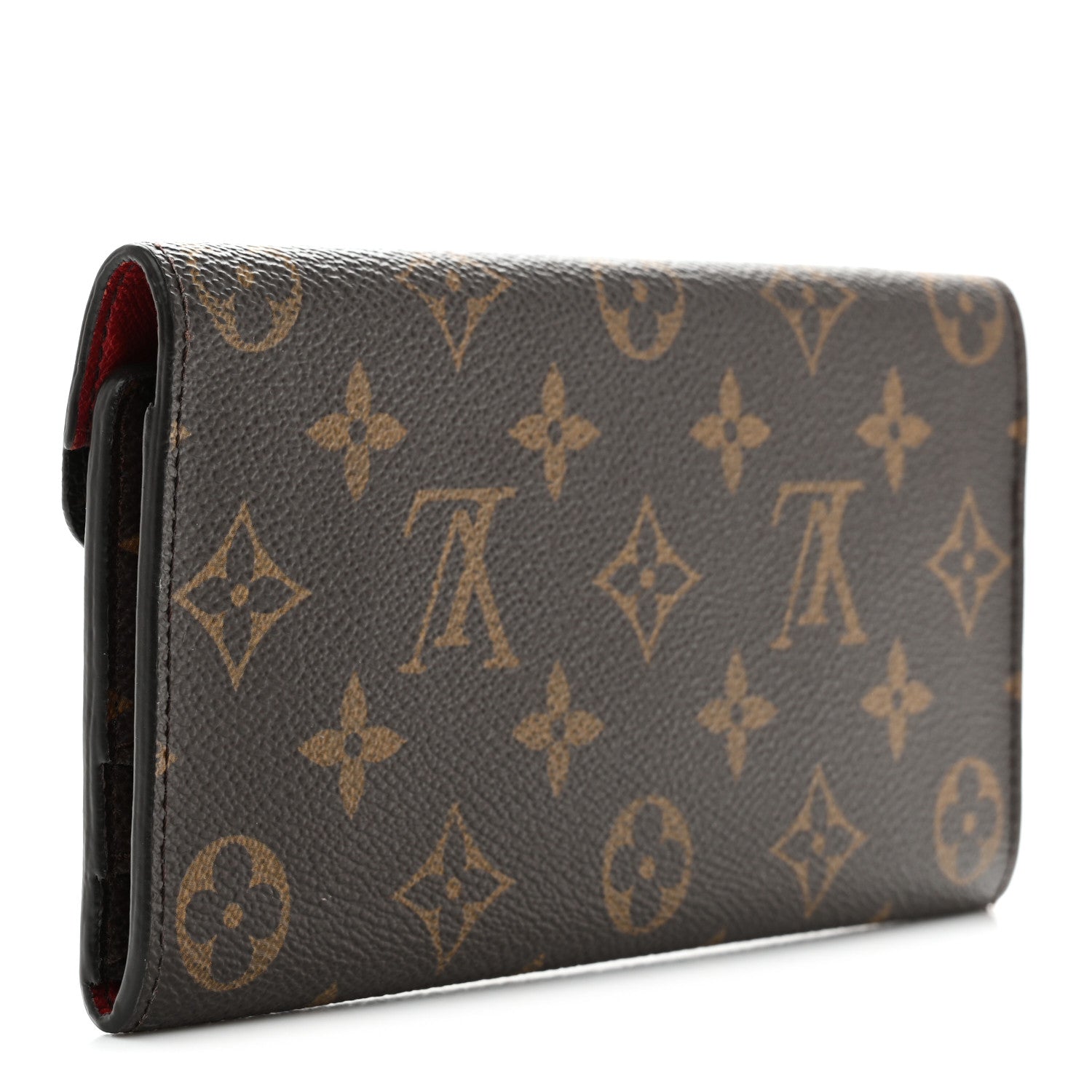 Monogram Josephine Wallet Red