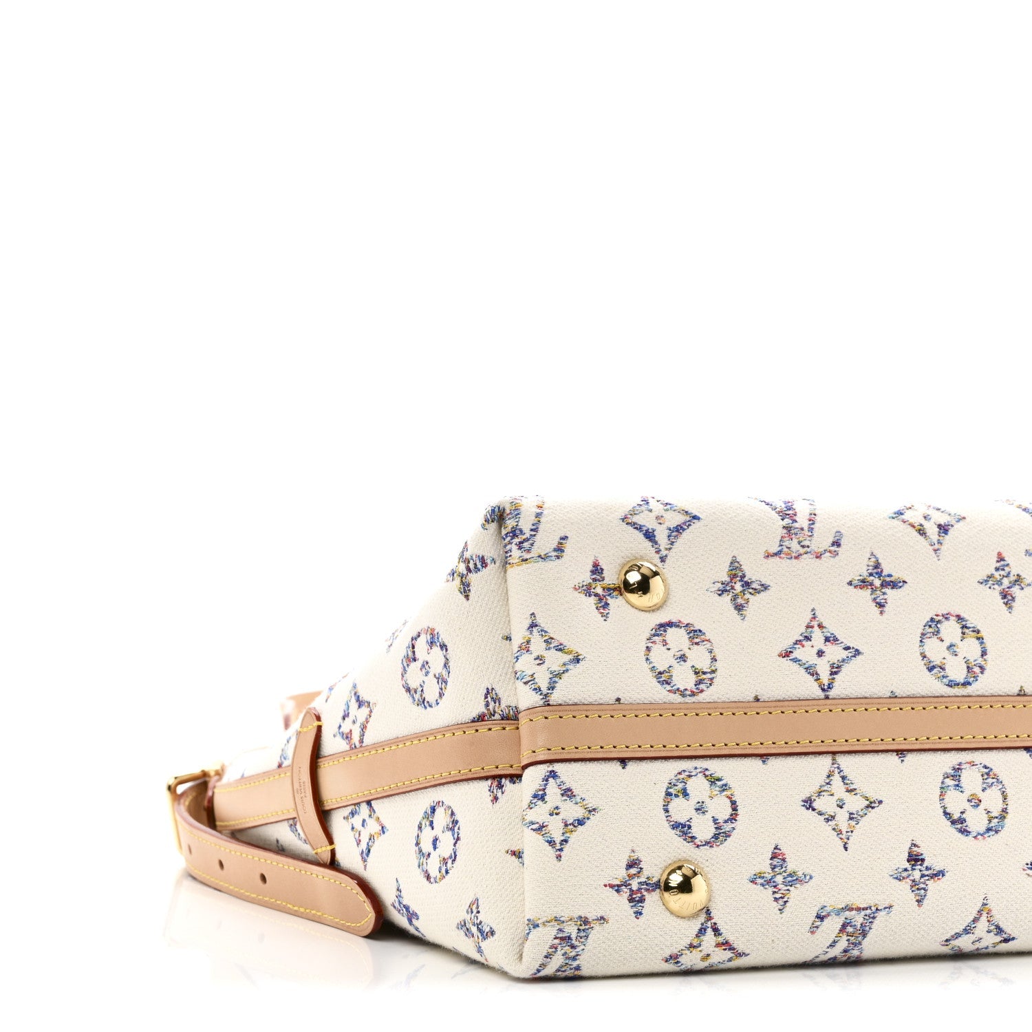 Monogram Jacquard CarryAll PM Multicolor Beige