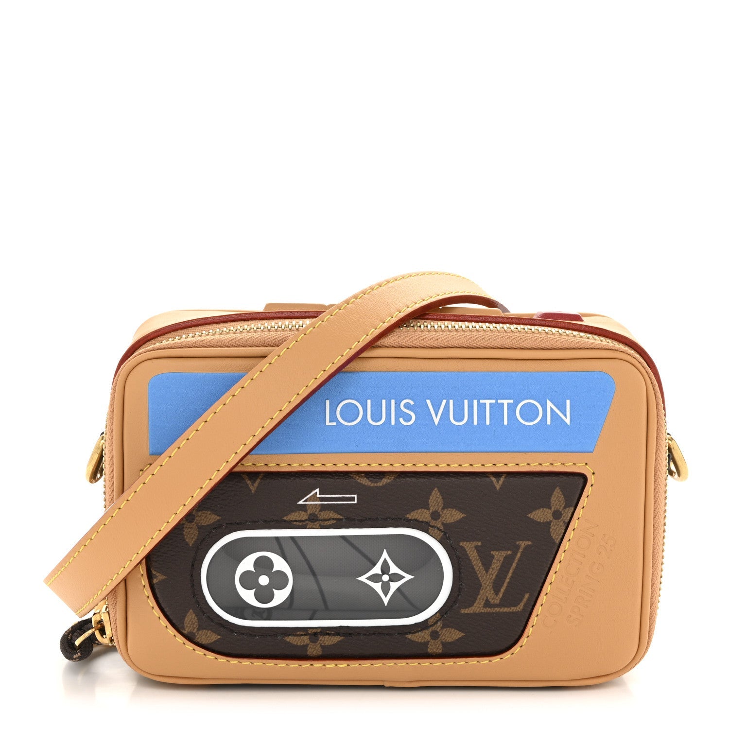 Calfskin Monogram Baladeur Wearable Wallet