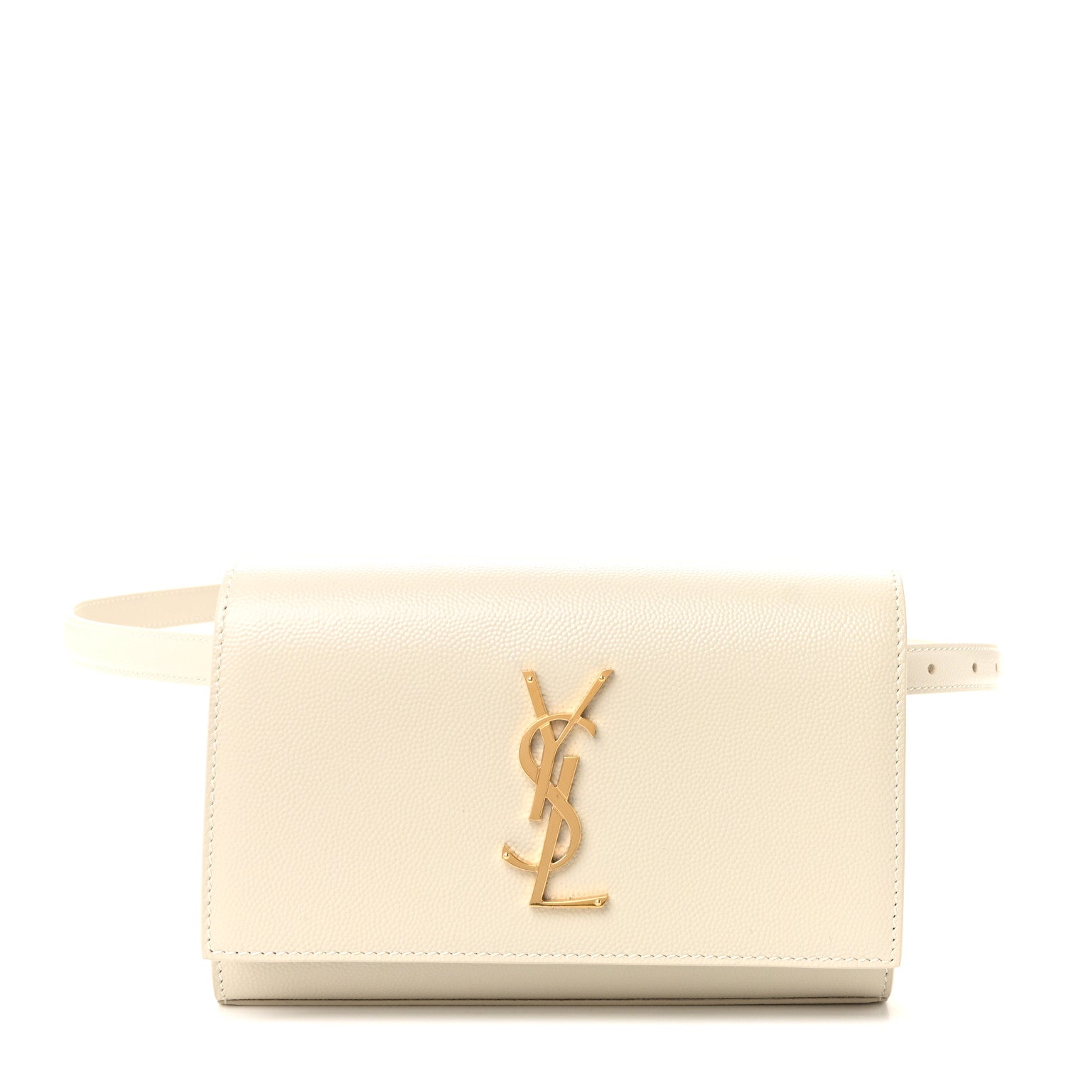 Grain De Poudre Monogram Kate Belt Bag Crema Soft