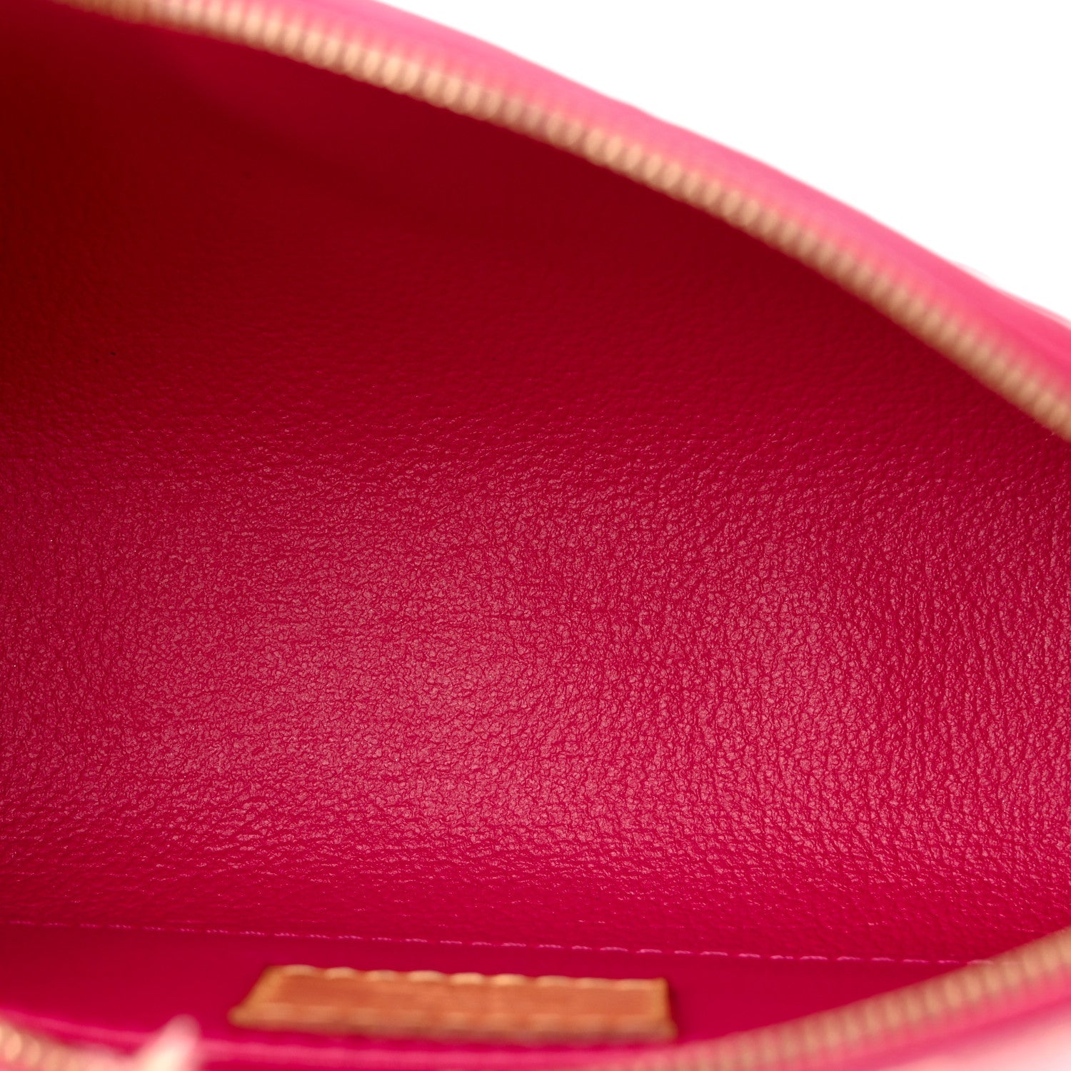 Vernis Ikat Cosmetic Pouch Rose Indien