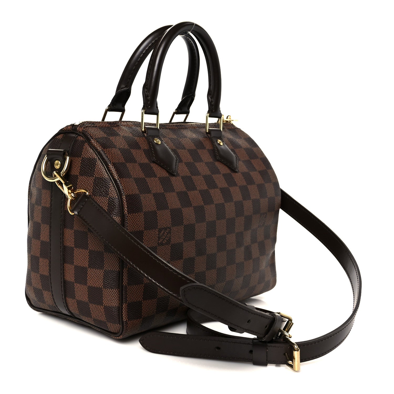 Damier Ebene Speedy Bandouliere 25
