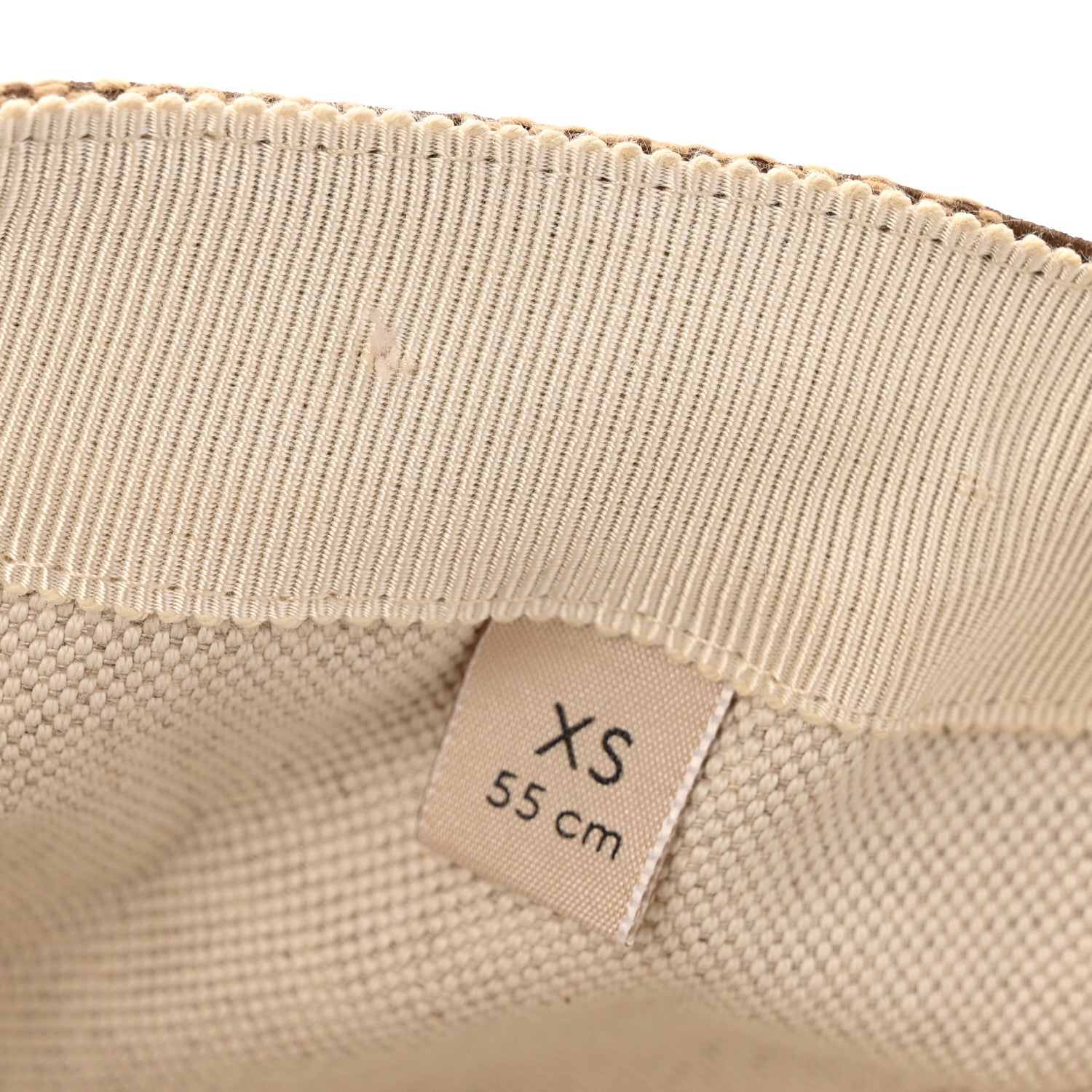 Monogram Jumbo GG Baseball Hat XS Camel Ebony