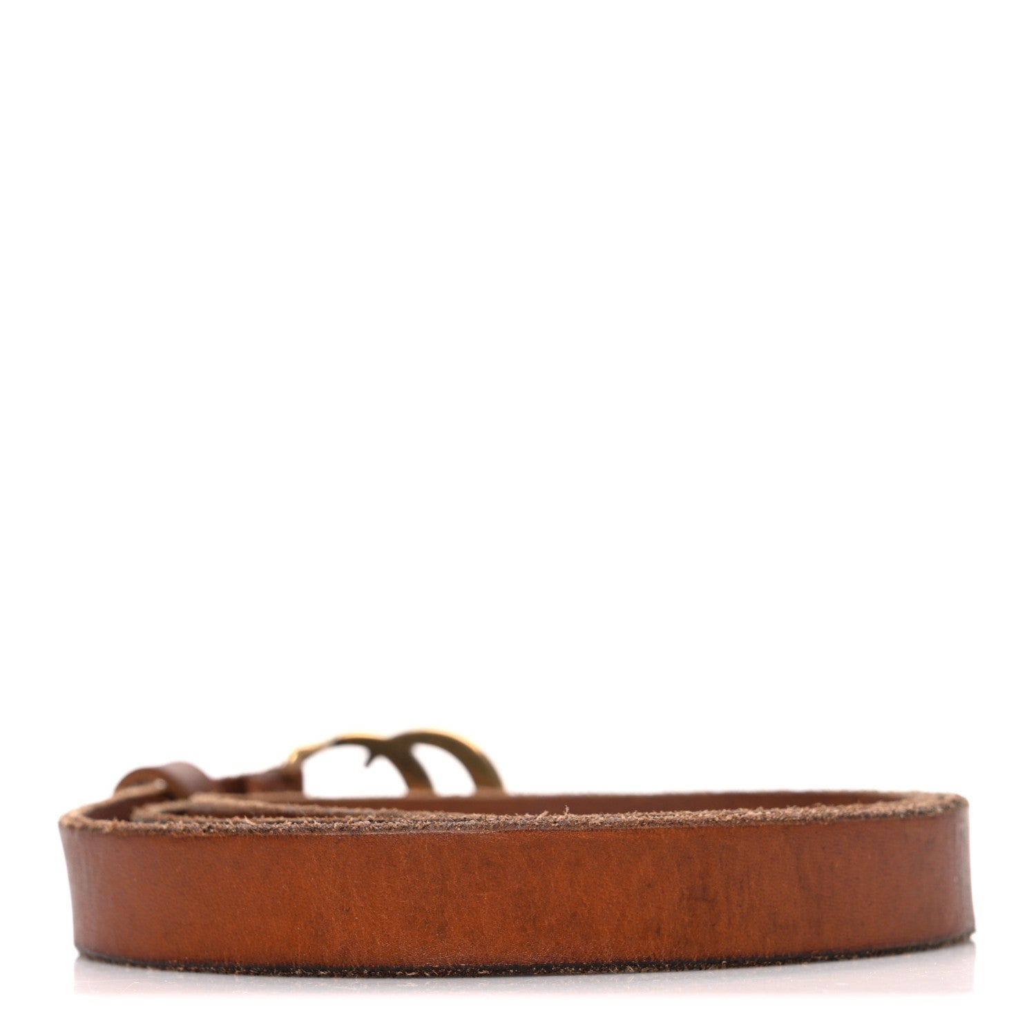 Faded Calfskin Double G 20mm Belt 80 32 Cuir