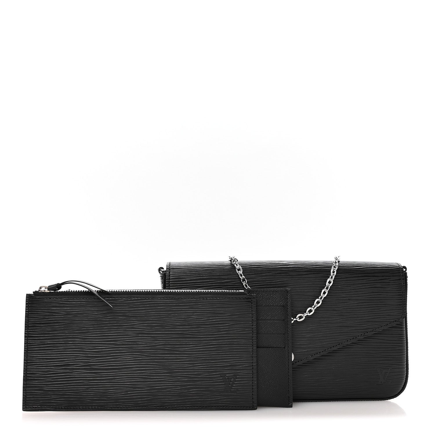 Epi Pochette Felicie Black