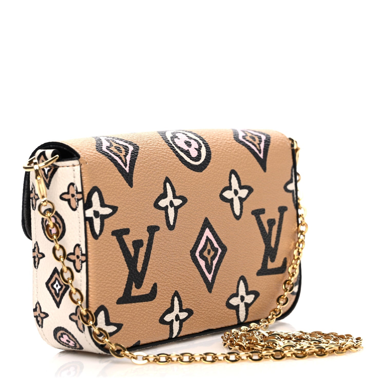 Monogram Wild At Heart Felicie Pochette Arizona Creme