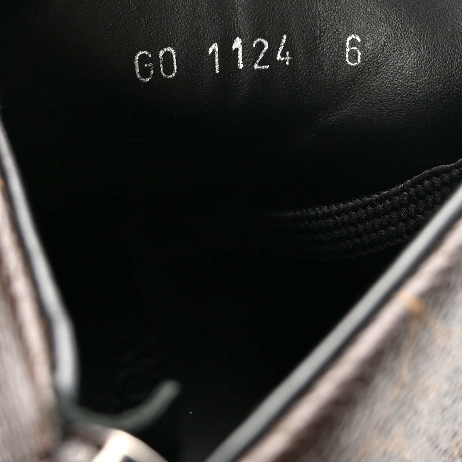 Calfskin Monogram Line-Up Sneaker Boot 6 Black