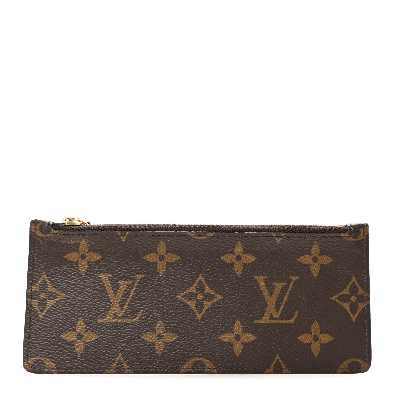 Monogram Josephine Wallet Zippered Insert Fuchsia