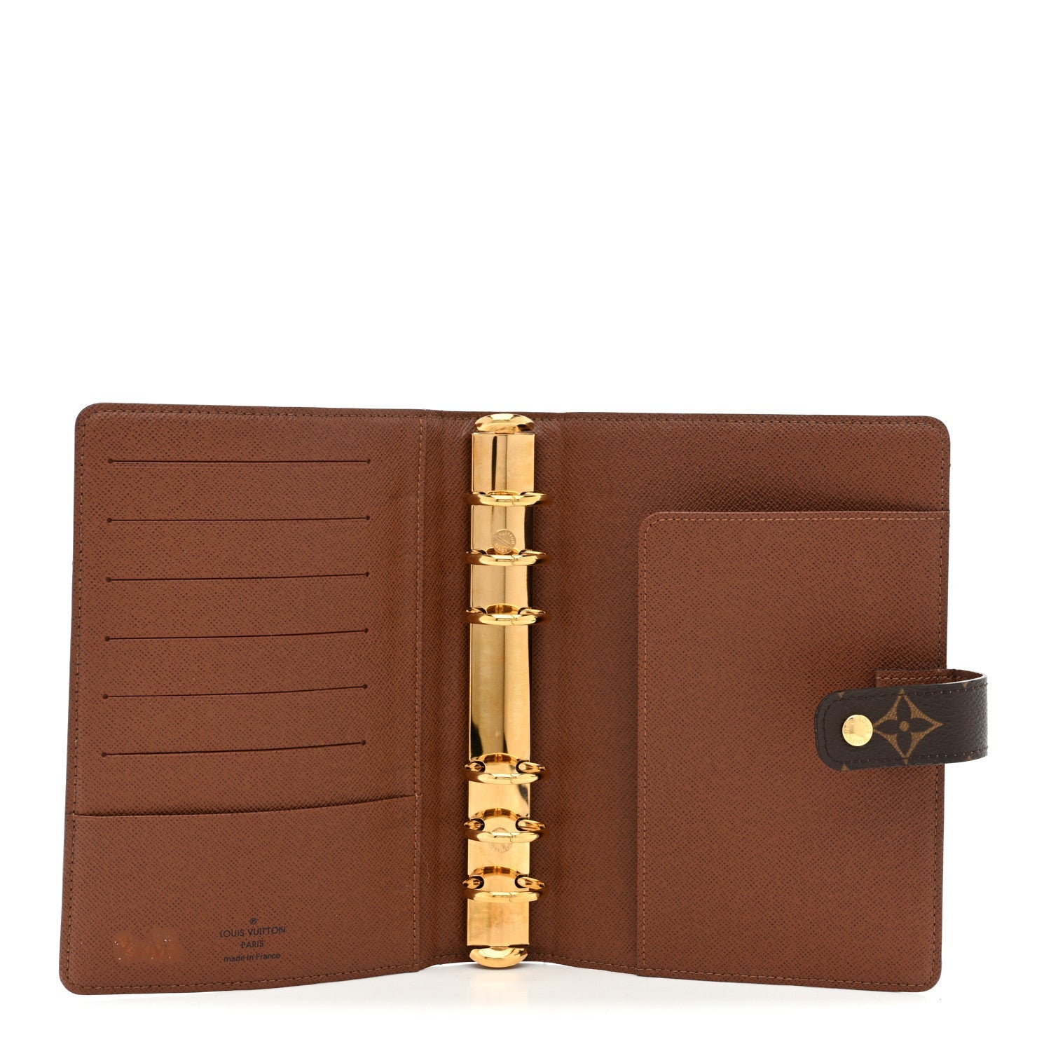 Monogram Medium Ring Agenda Cover