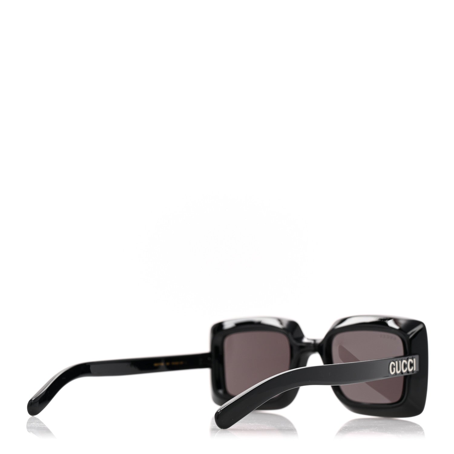 Acetate Square Frame Sunglasses GG1718S Black