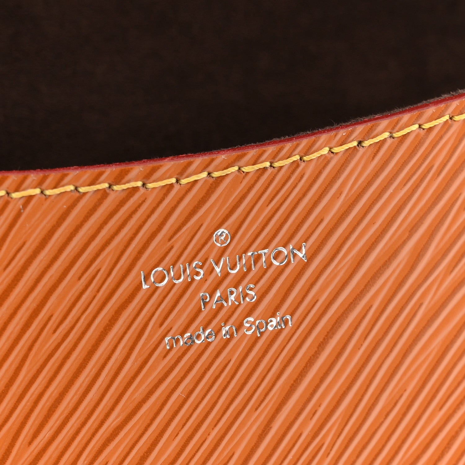 Epi Buci Crossbody Gold Honey