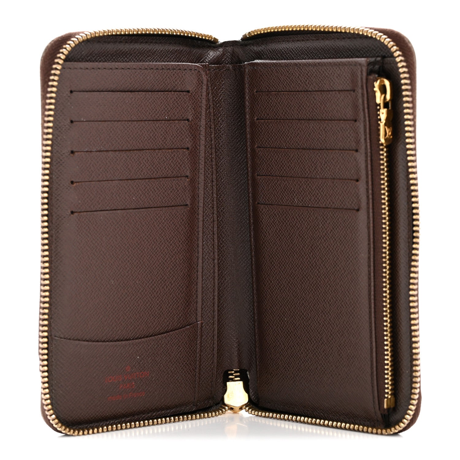 Damier Ebene Zippy Compact Wallet