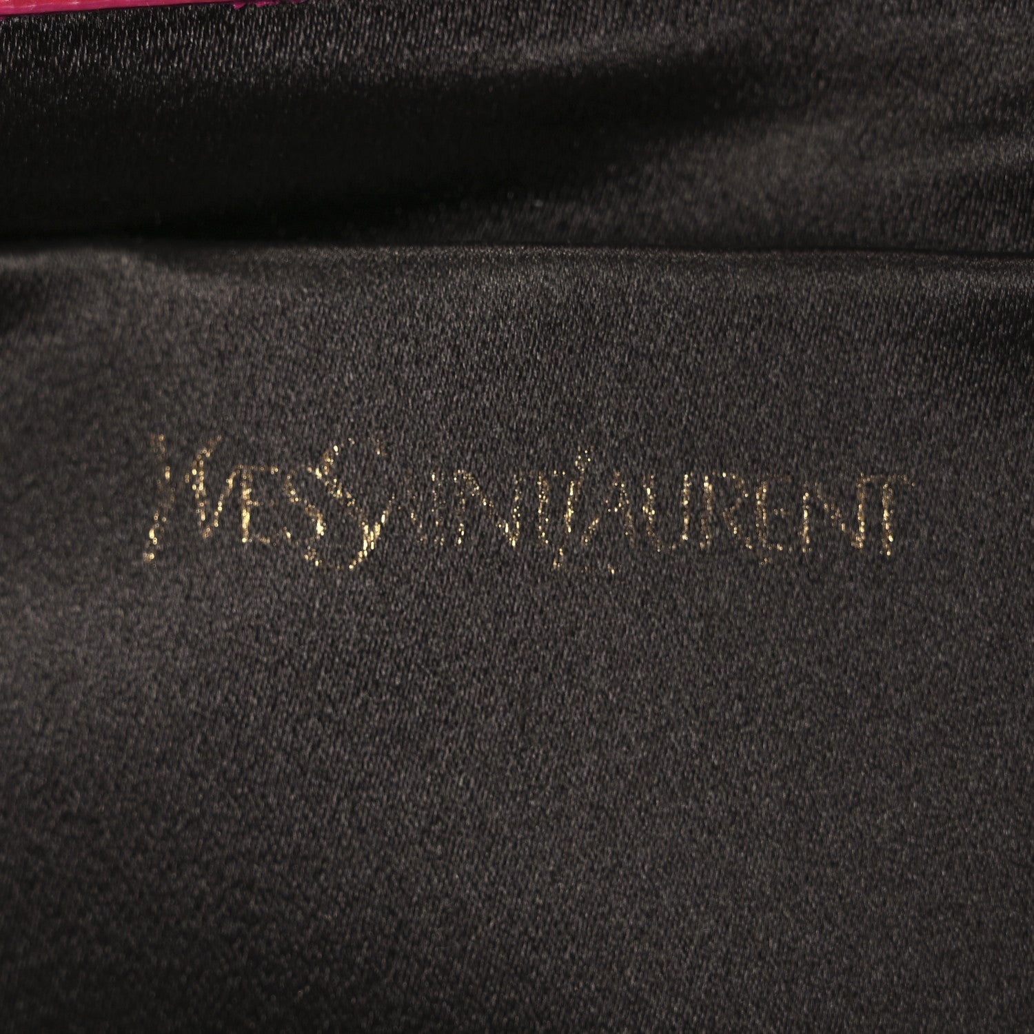 Textured Patent Monogram Large Belle De Jour Clutch Red