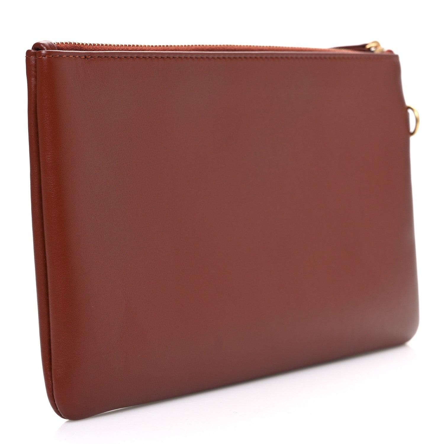 Shiny Calfskin Chanel 22 Removable Pouch Brown