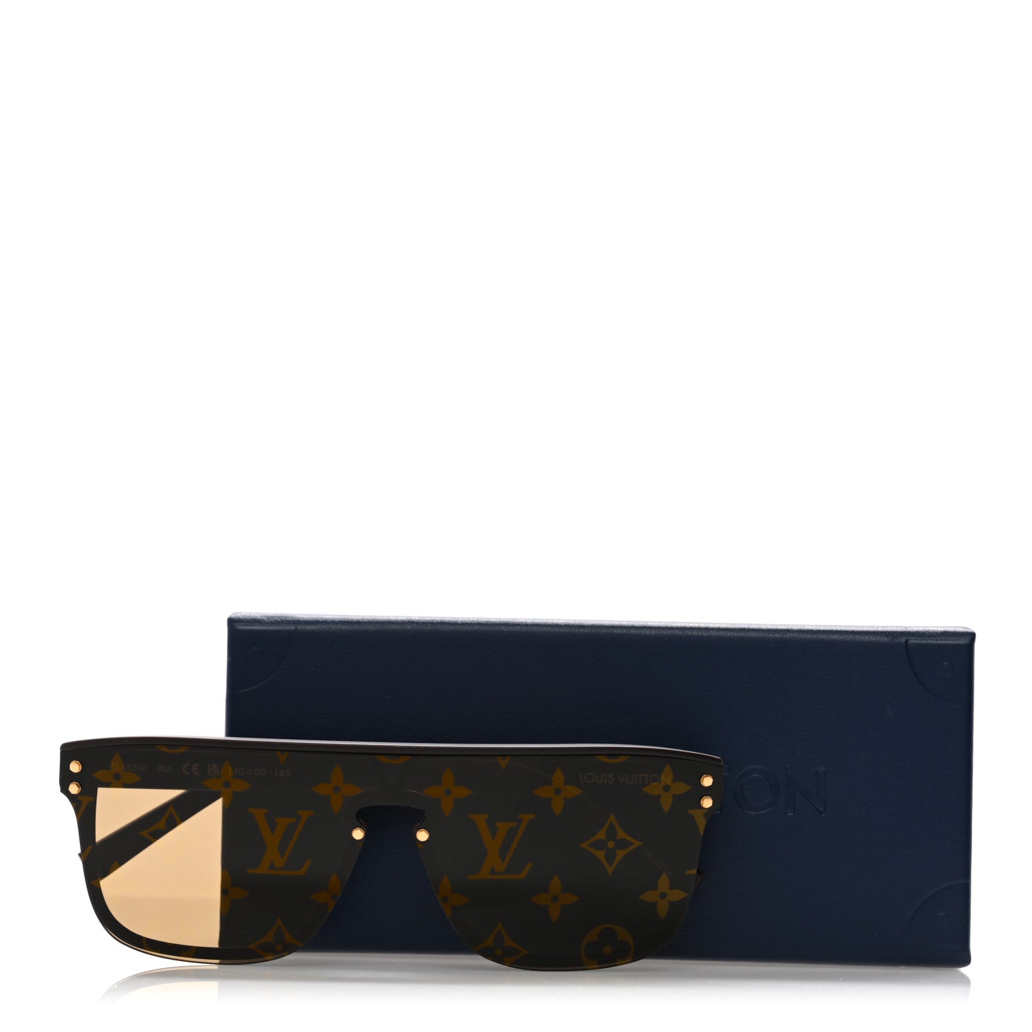Acetate LV Waimea Square Sunglasses Z1485W Brown