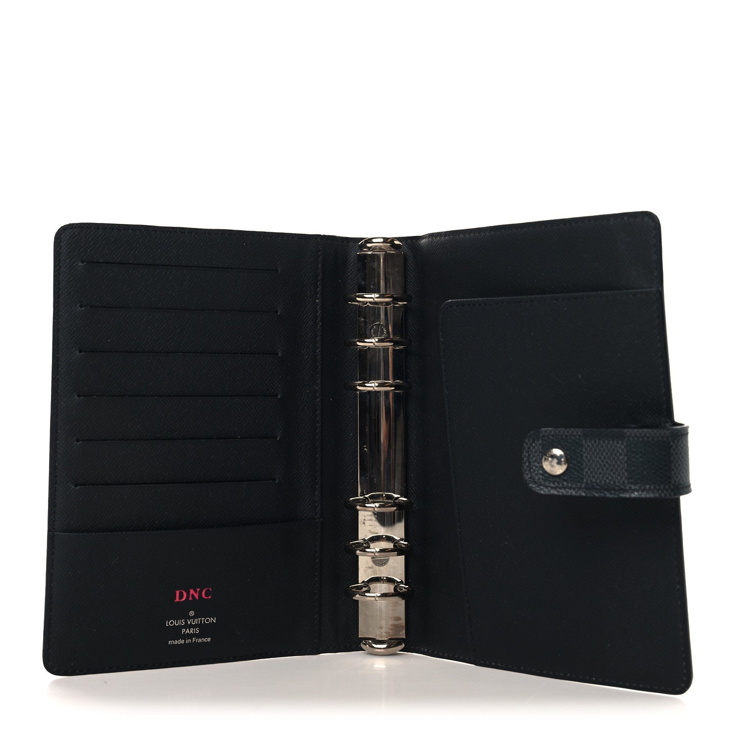 Damier Graphite Medium Ring Agenda Cover