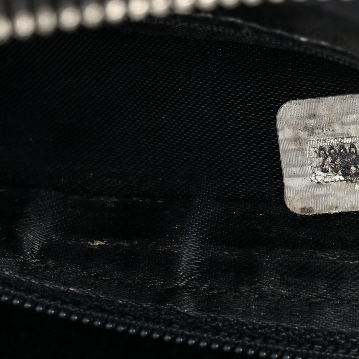 Lambskin Quilted Small Diamond CC Camera Case Black