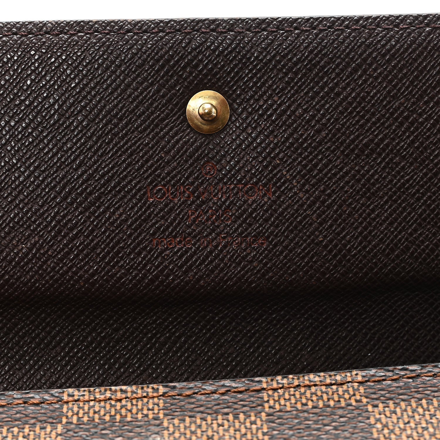 Damier Ebene Porte Tresor International Wallet