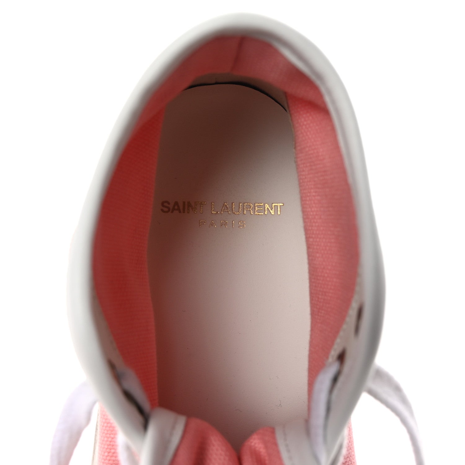Canvas Elba Court Classic SL/39 Mid Top Sneakers 35.5 Pink White