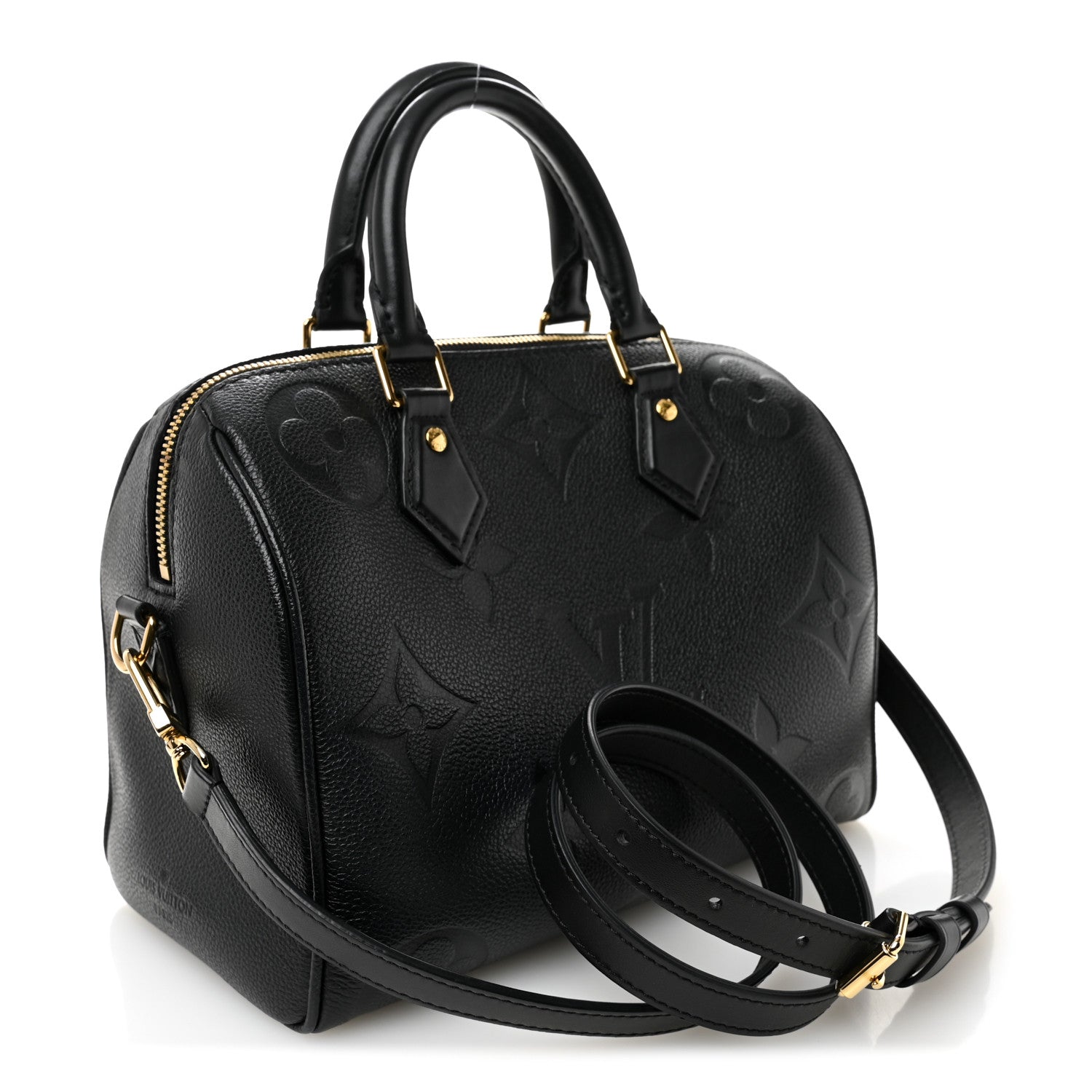 Empreinte Monogram Giant Speedy Bandouliere 25 Black