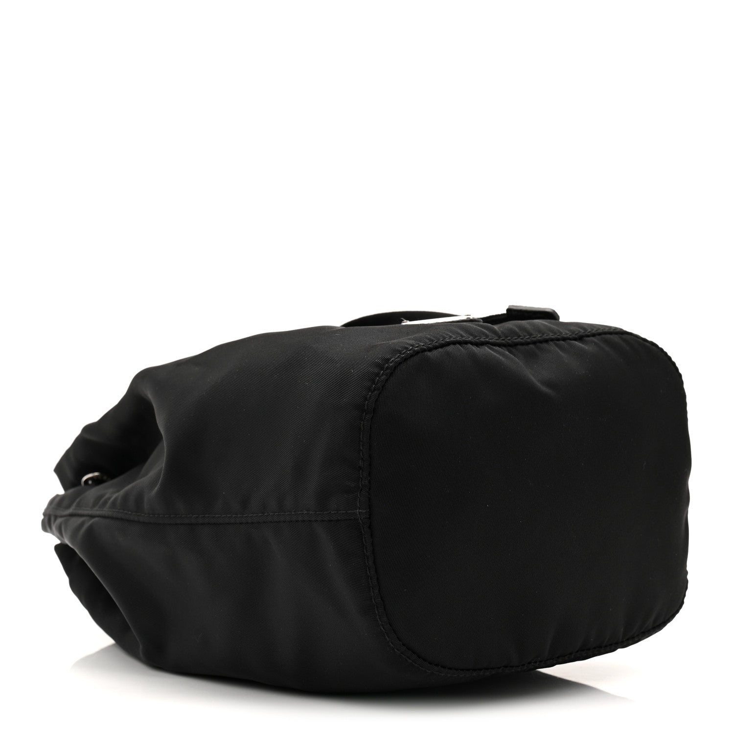 Nylon Vela Drawstring Pouch Black