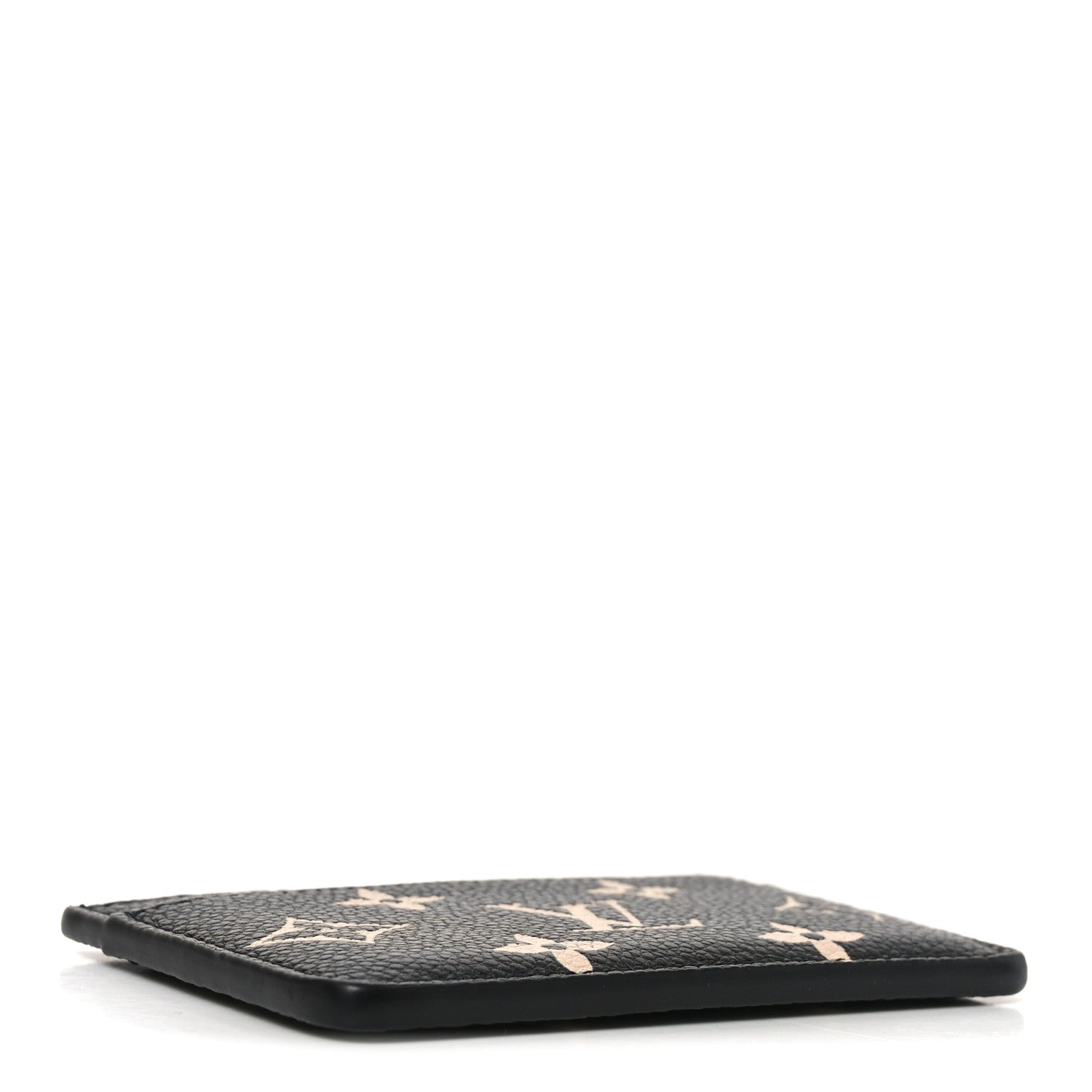 Empreinte Monogram Giant Card Holder Black Beige