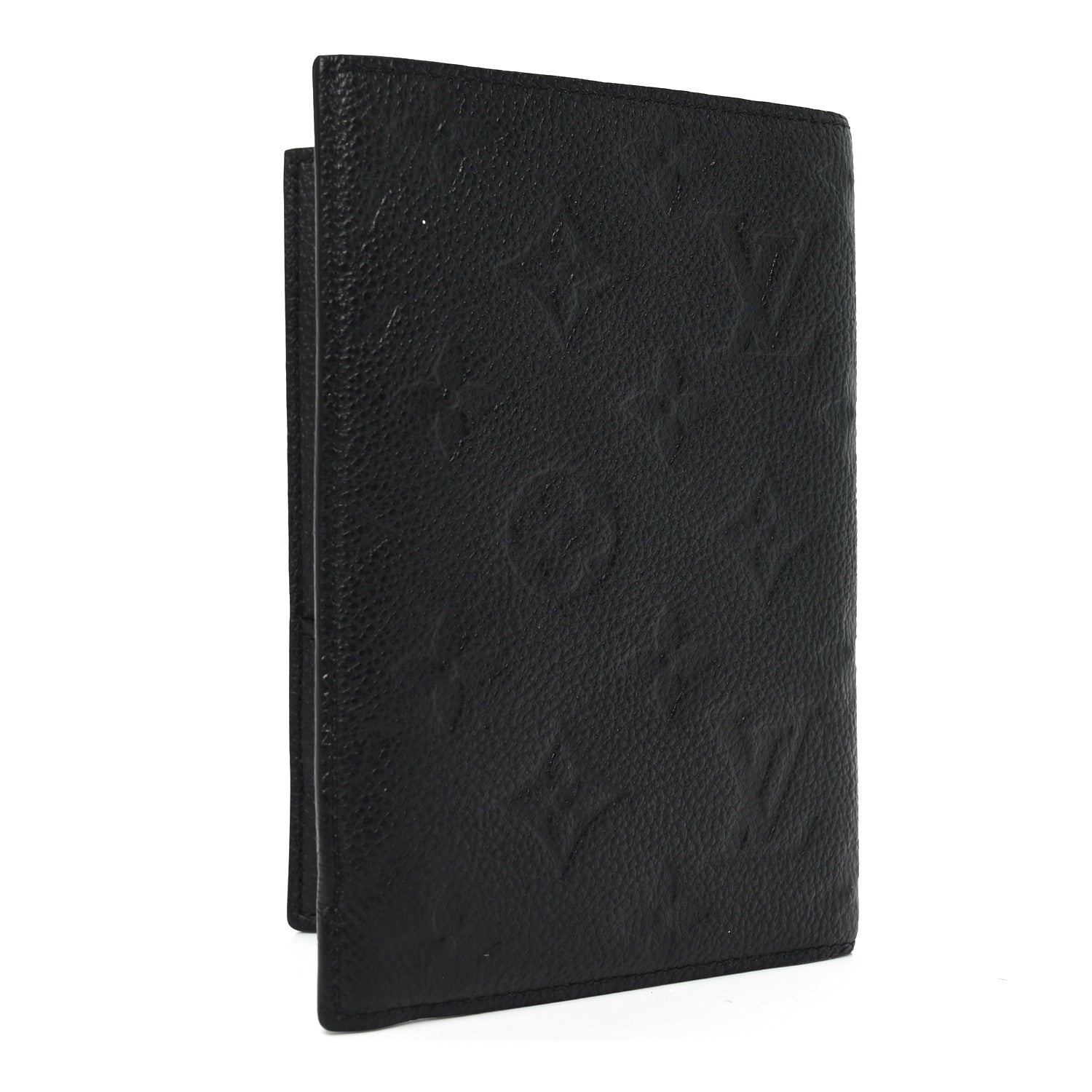 Empreinte Monogram Passport Cover Black