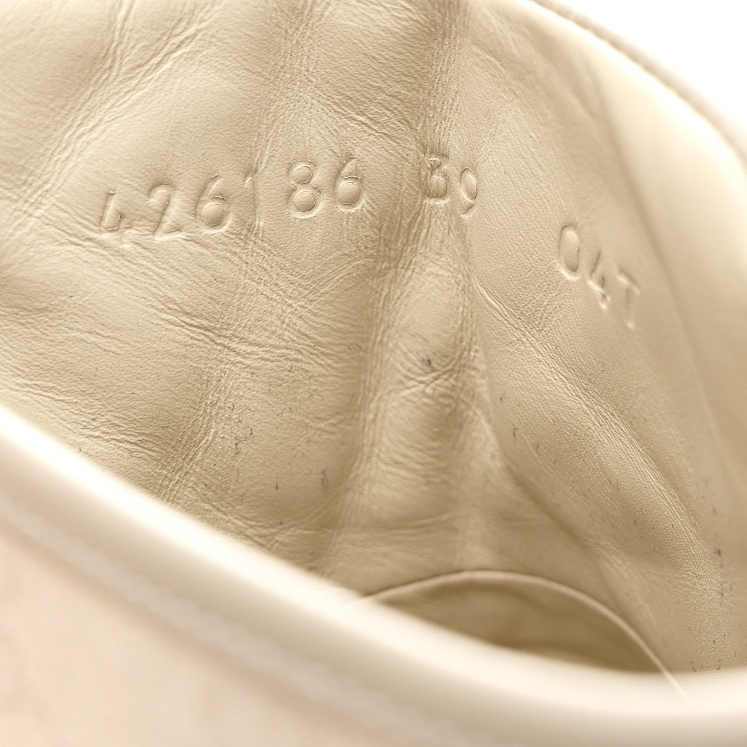 Washed Cotton GG Monogram Calfskin Womens High Top Sneakers 39 White Mystic White Great White