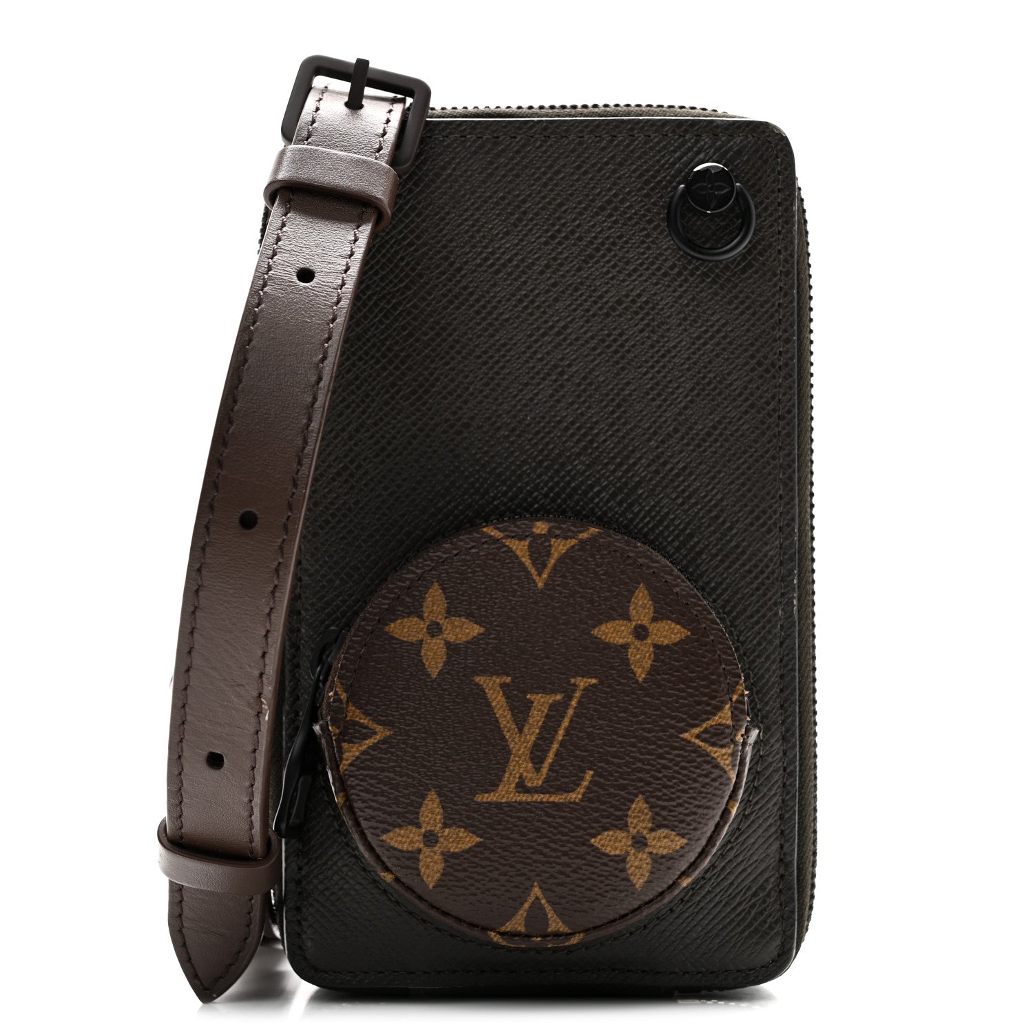 Monogram Taiga Phone Box Khaki