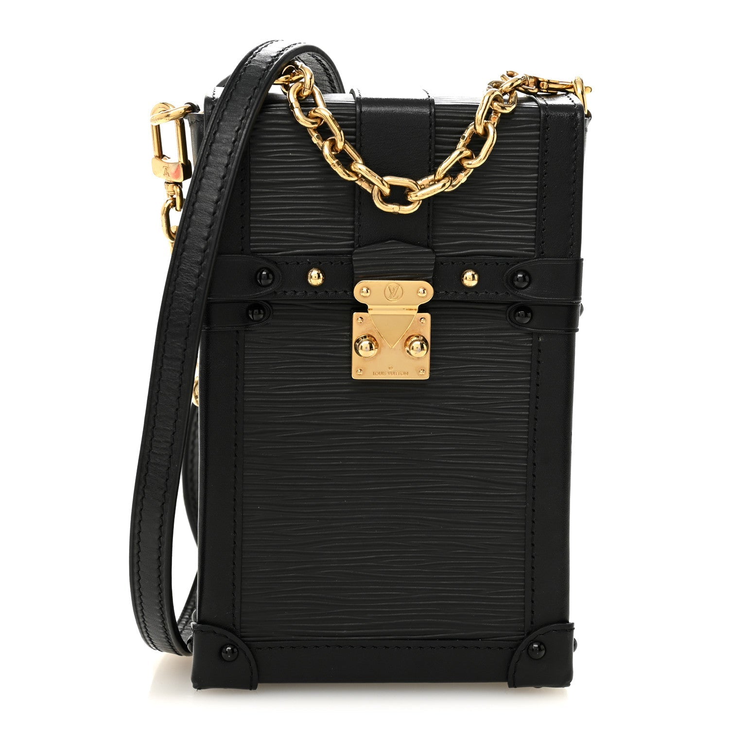 Epi Pochette Trunk Verticale Black